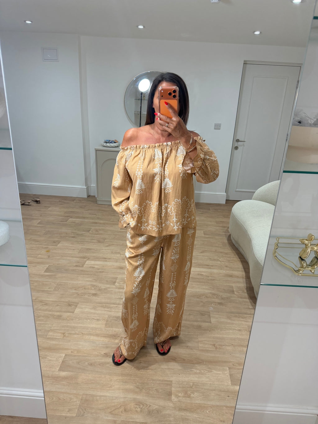 Bardot style Co Ordinate
