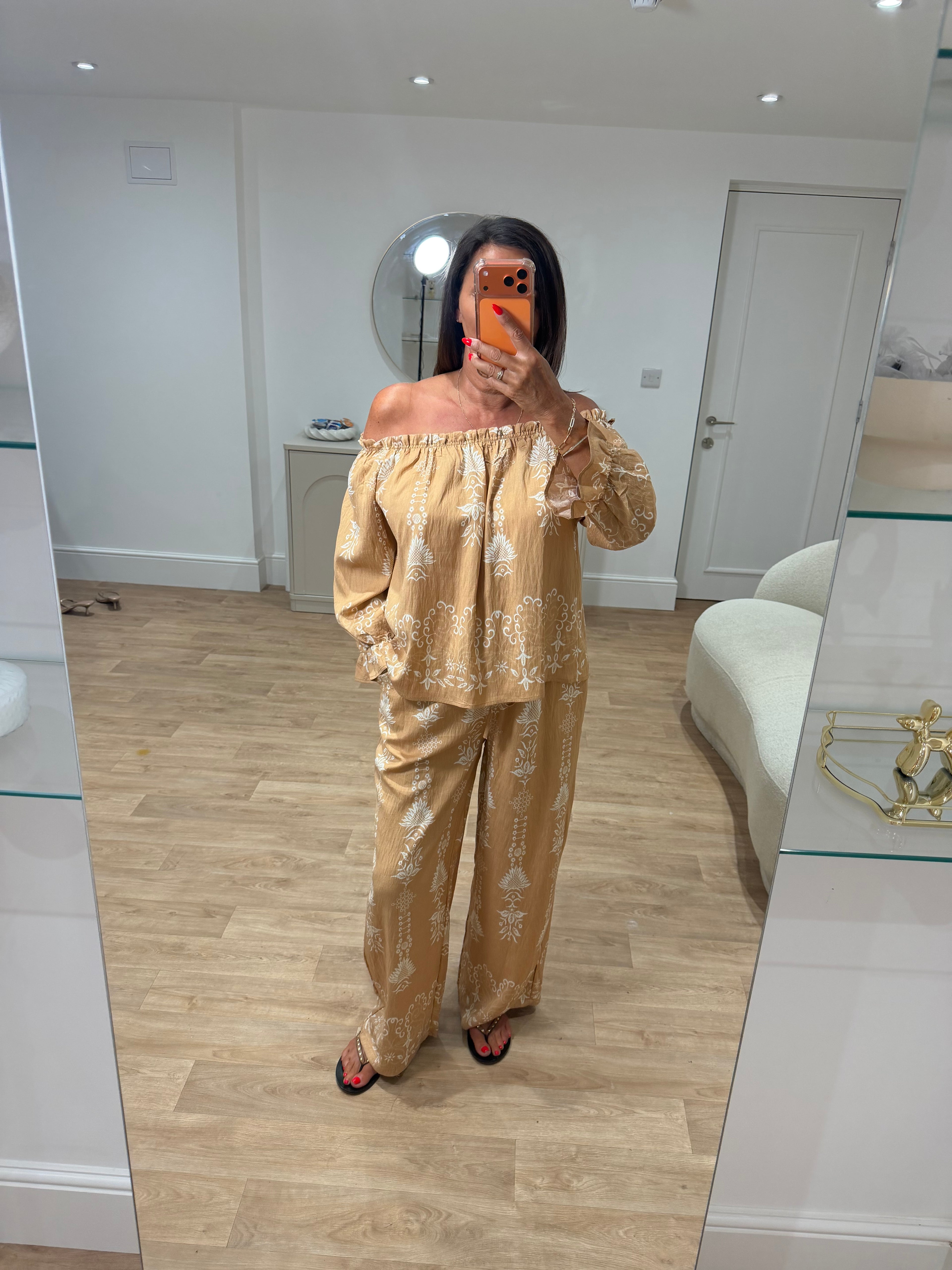 Bardot style Co Ordinate