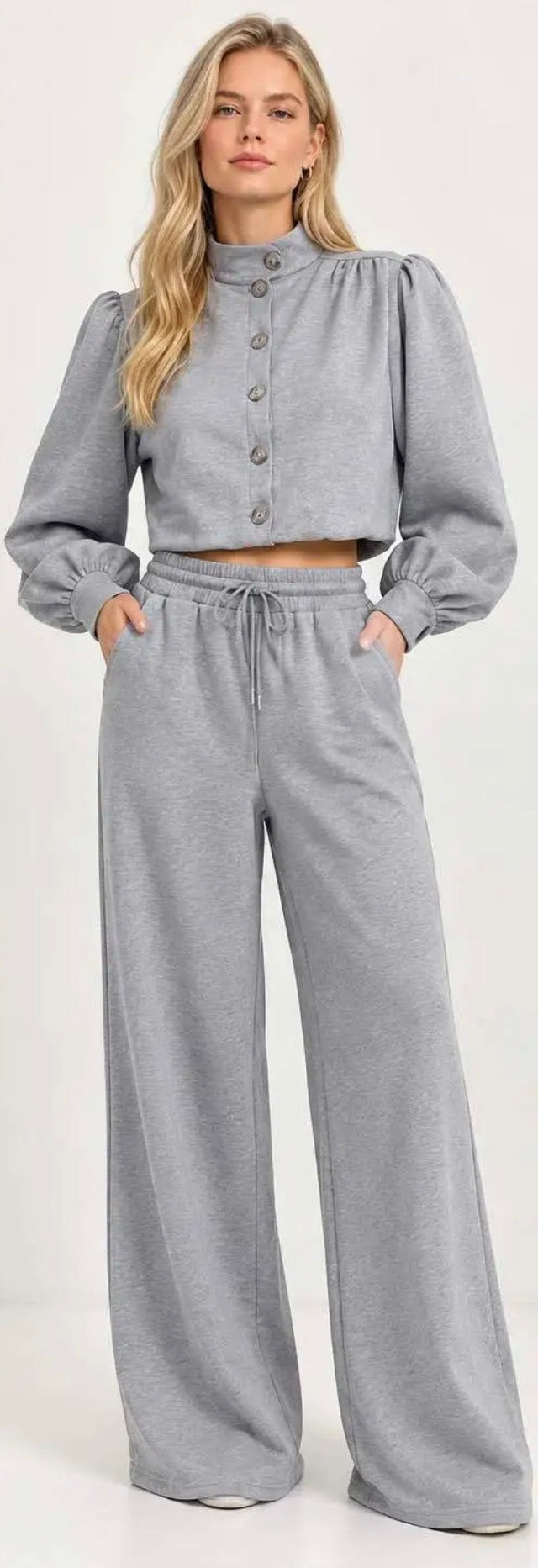Nova Grey Two Piece Lounge Set