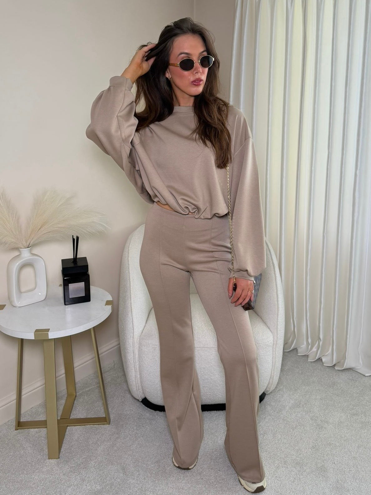 Azalea Bubble Hem Loungewear