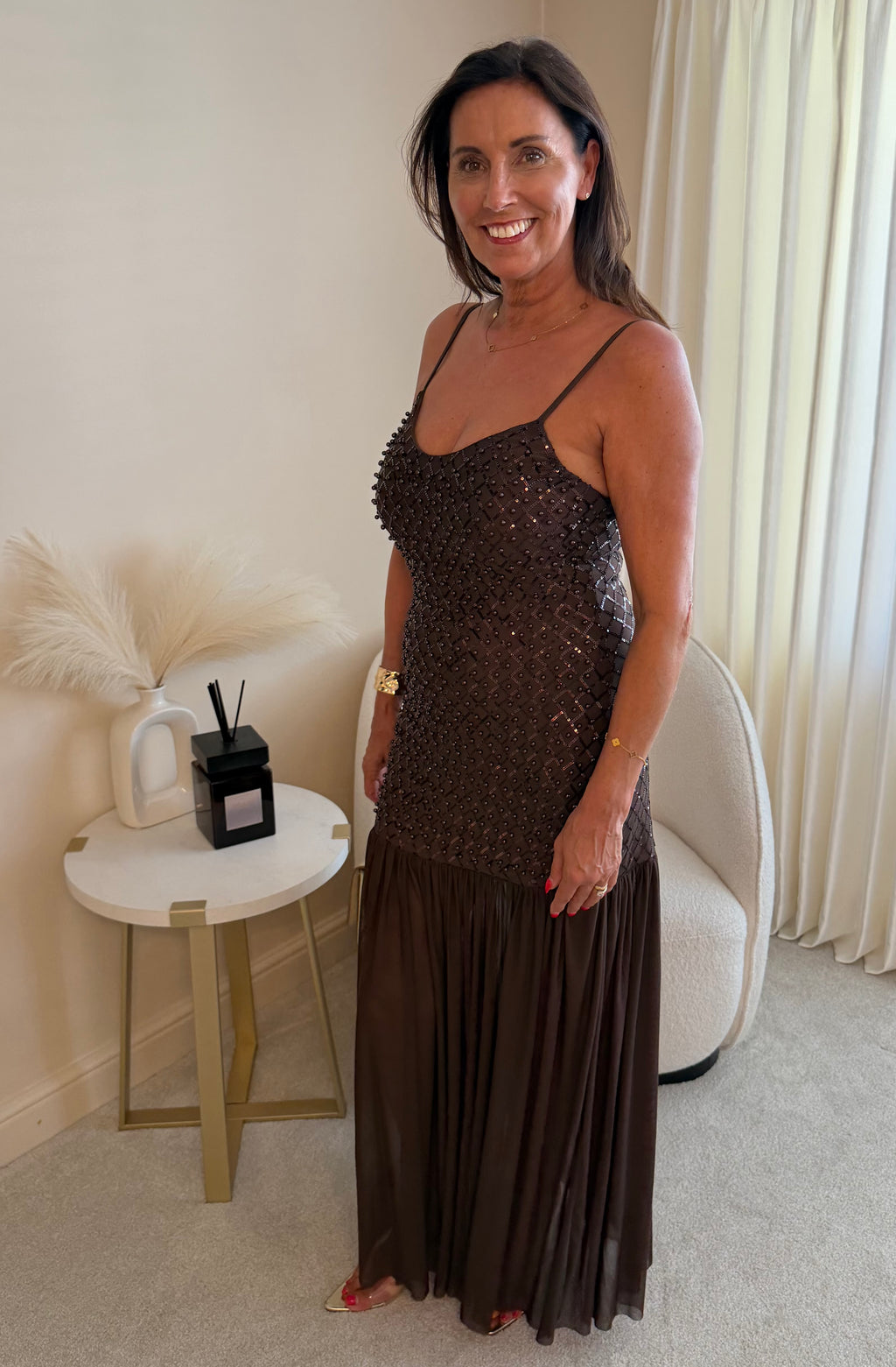 Vivi Beaded Dress