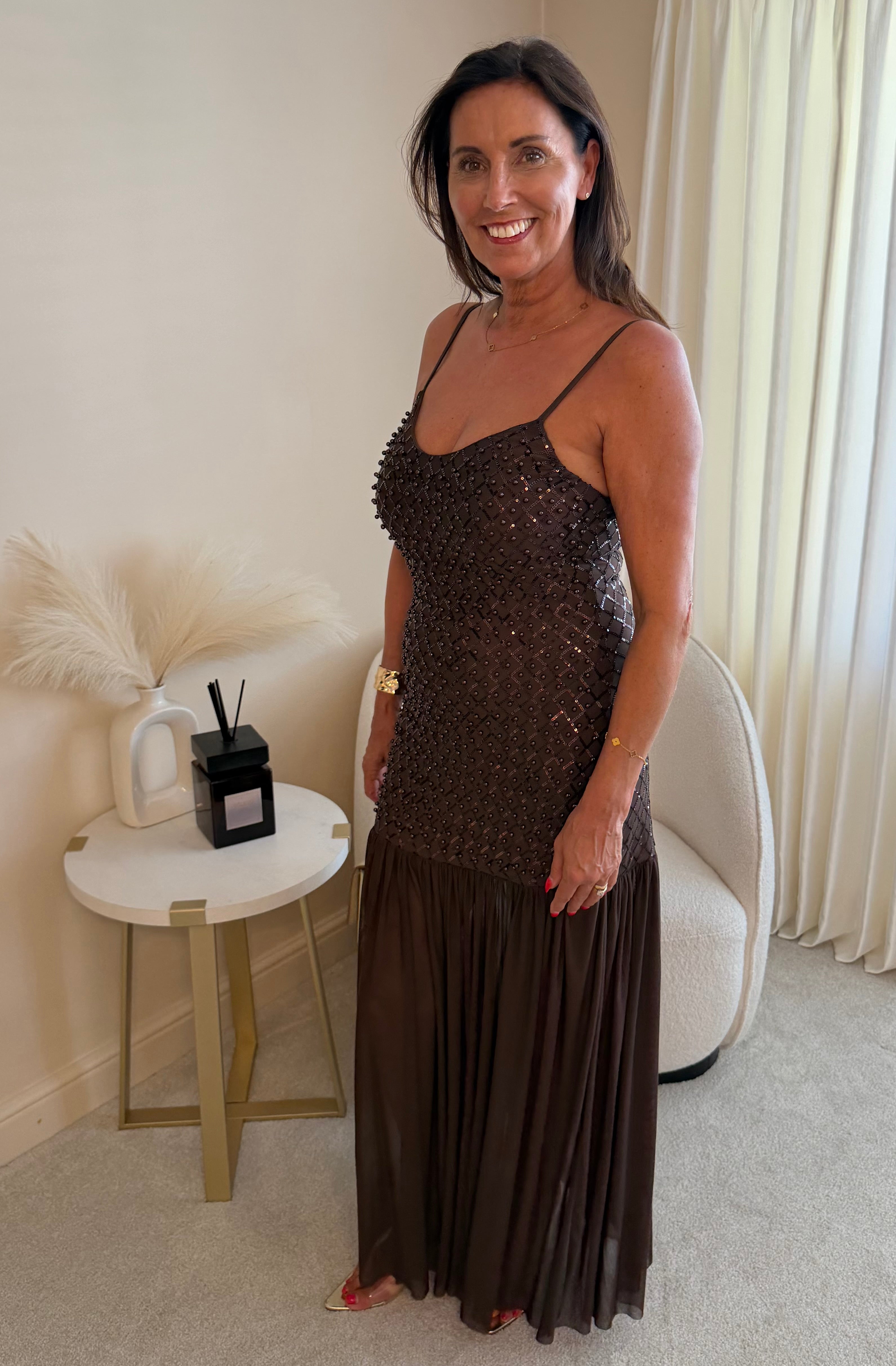 Vivi Beaded Dress