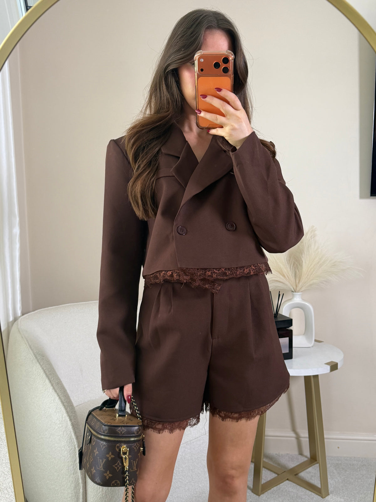 Dallas Lace Trim Shorts