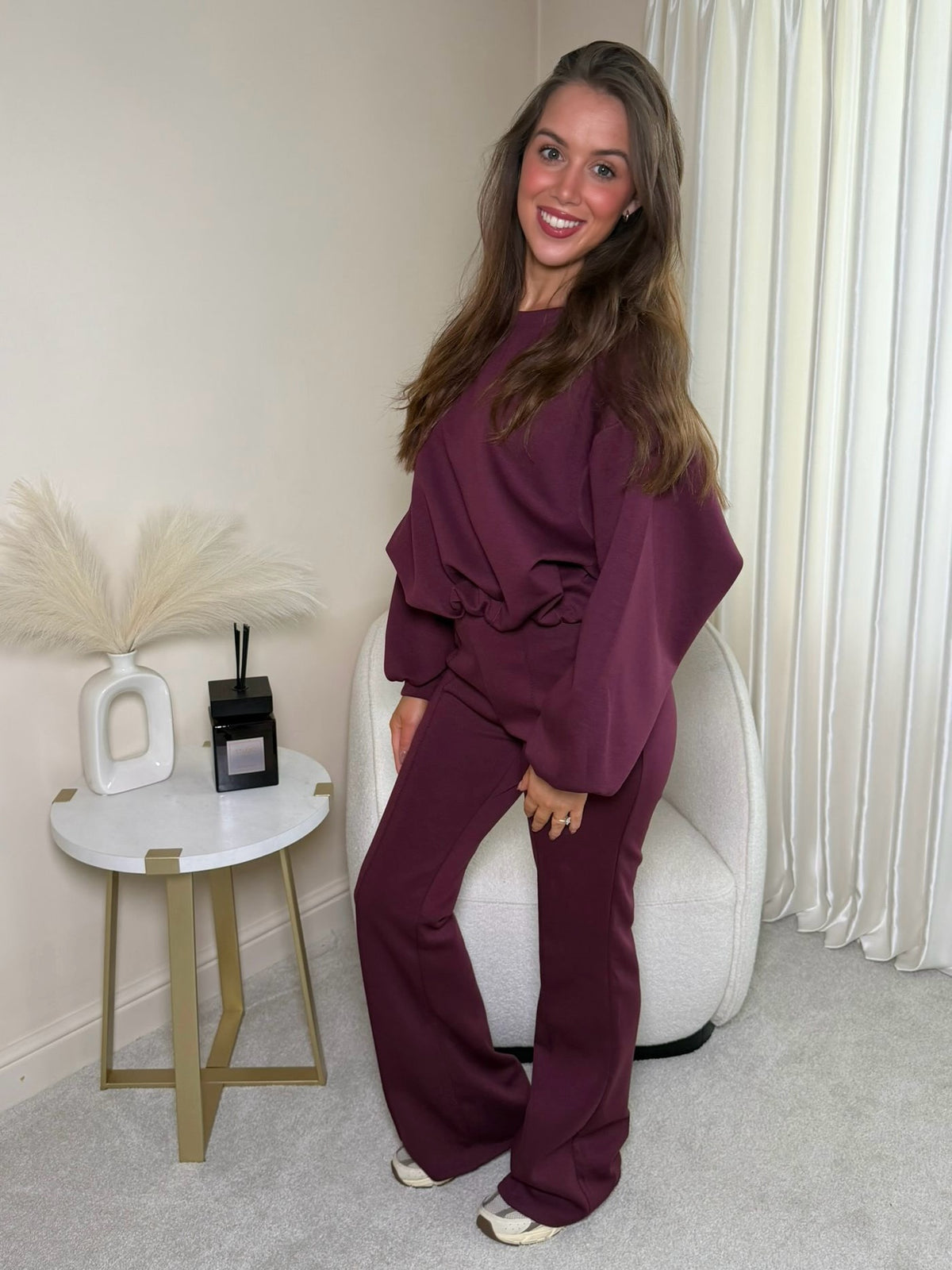 Azalea Bubble Hem Loungewear