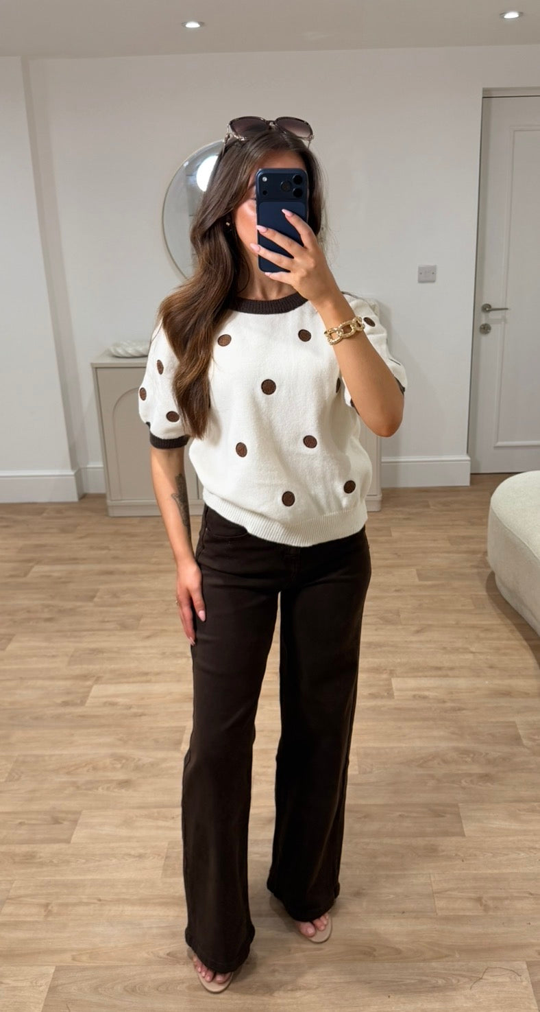 Beth Stretch Straight Fit  Jeans