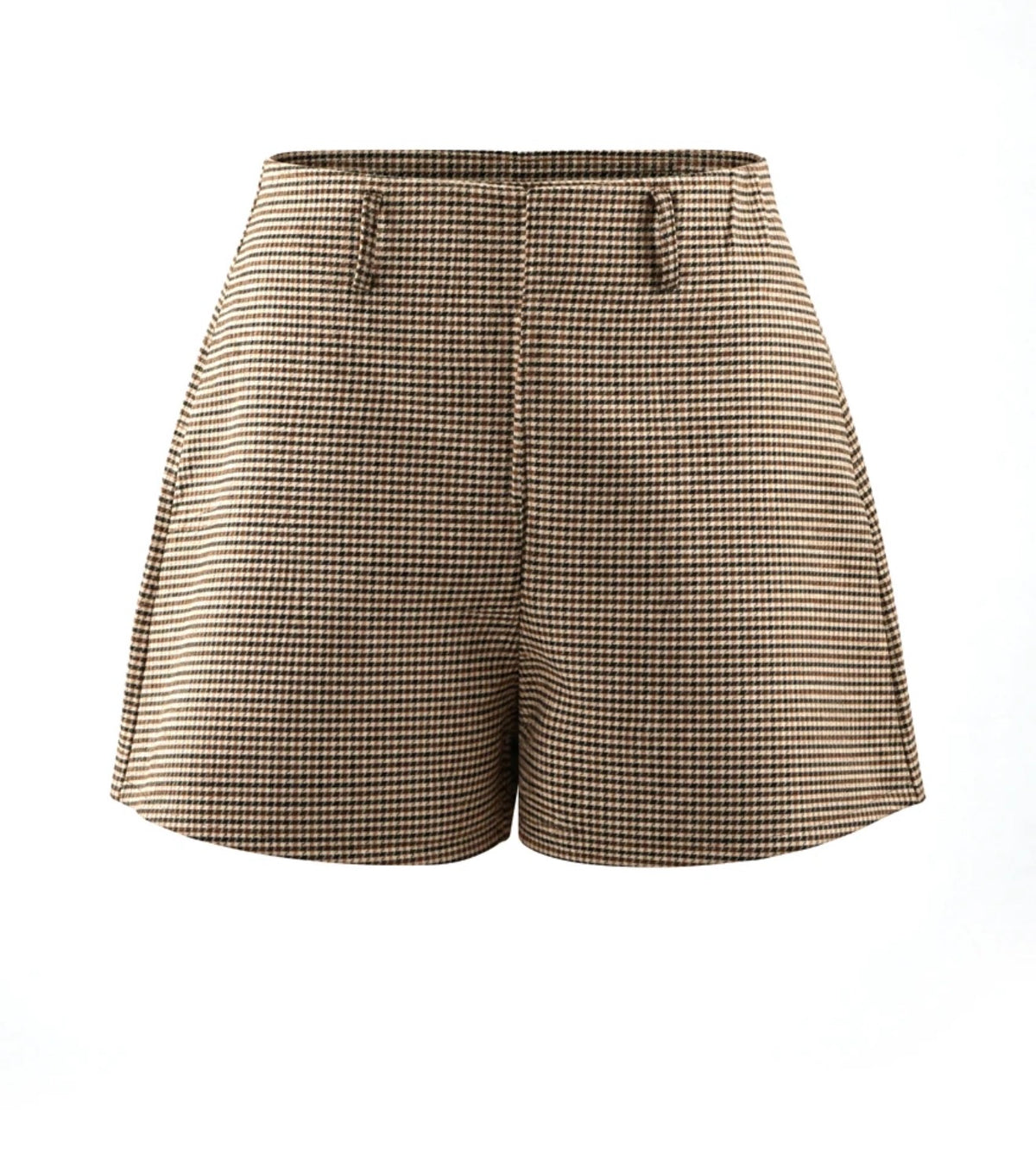 Tessa Brown Tweed Shorts