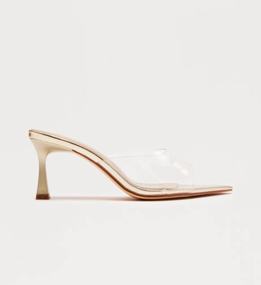 Hetty Perspex Mule