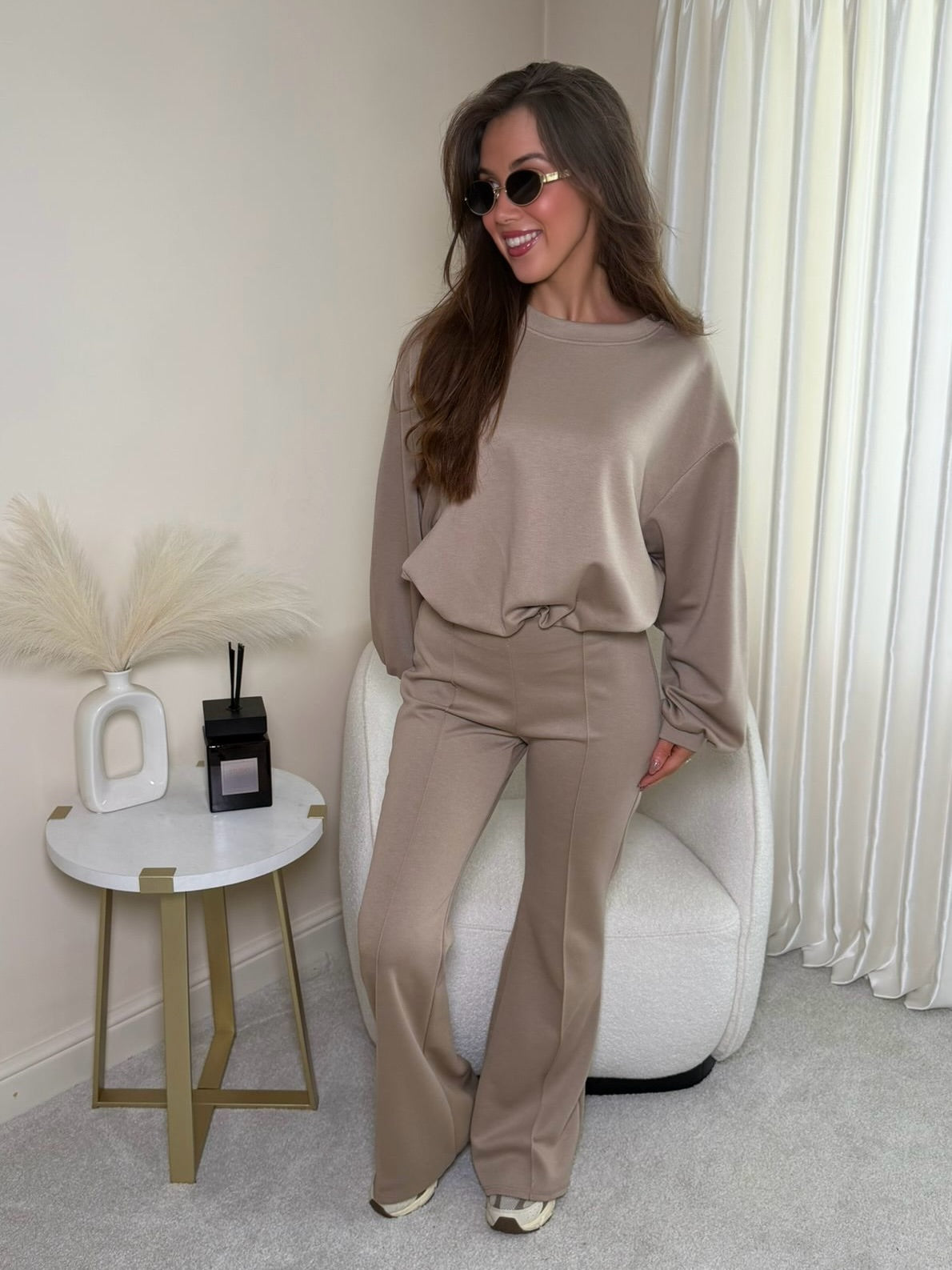 Azalea Bubble Hem Loungewear