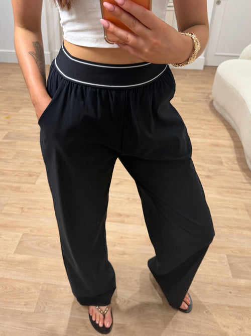 Alia Elastic Waist Band Trousers