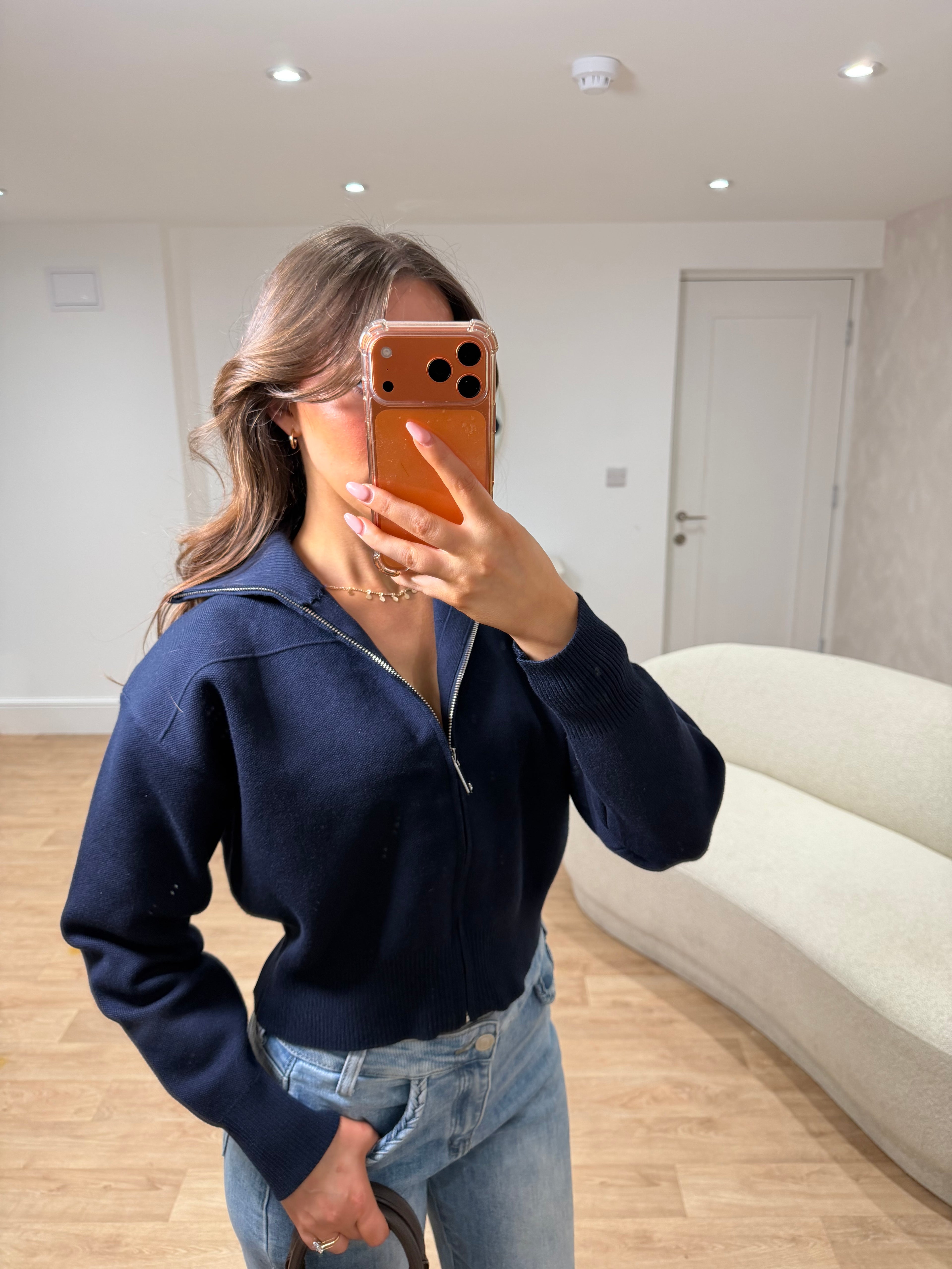 Connie Zip up Jumper