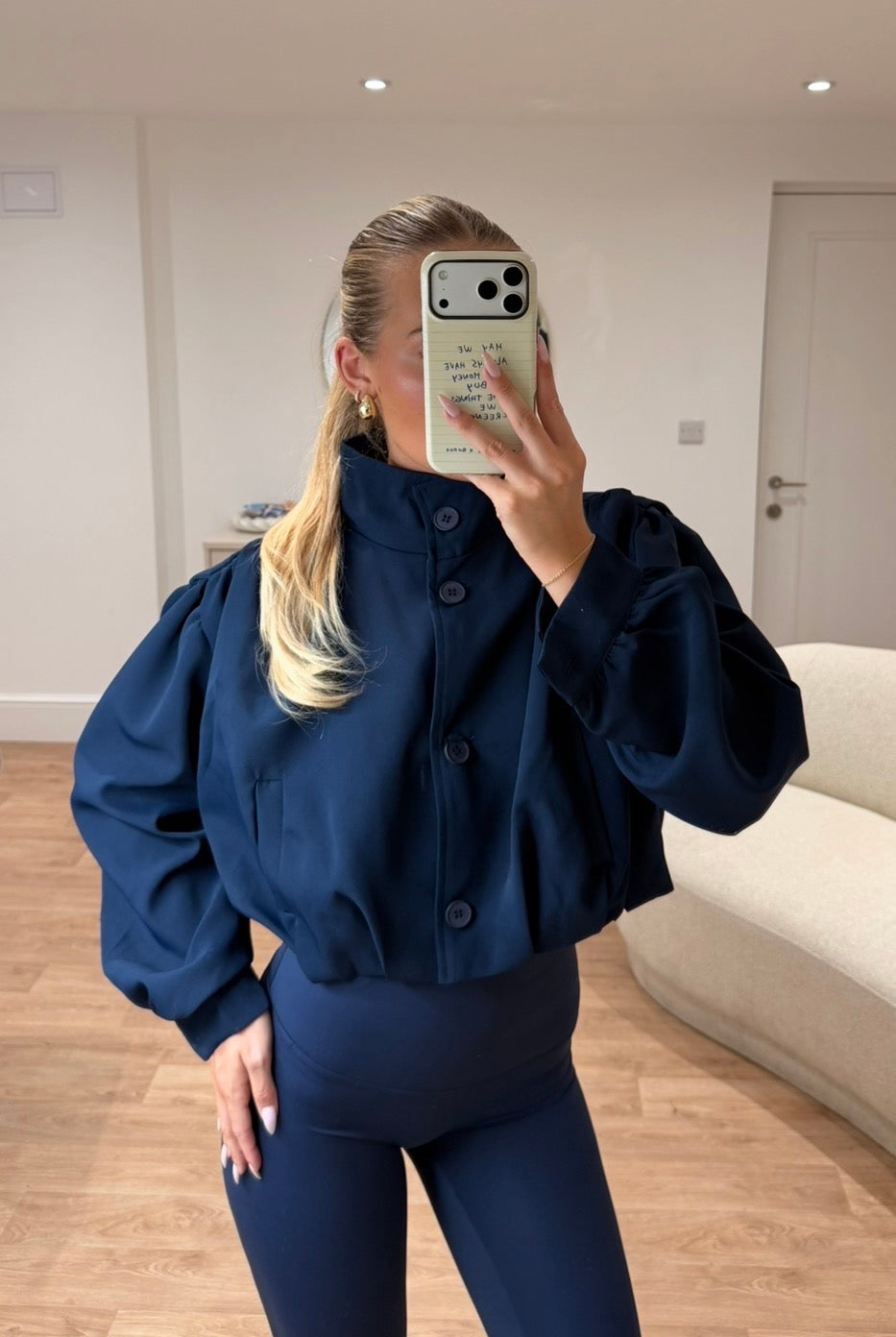 Macy Funnel Neck Jacket