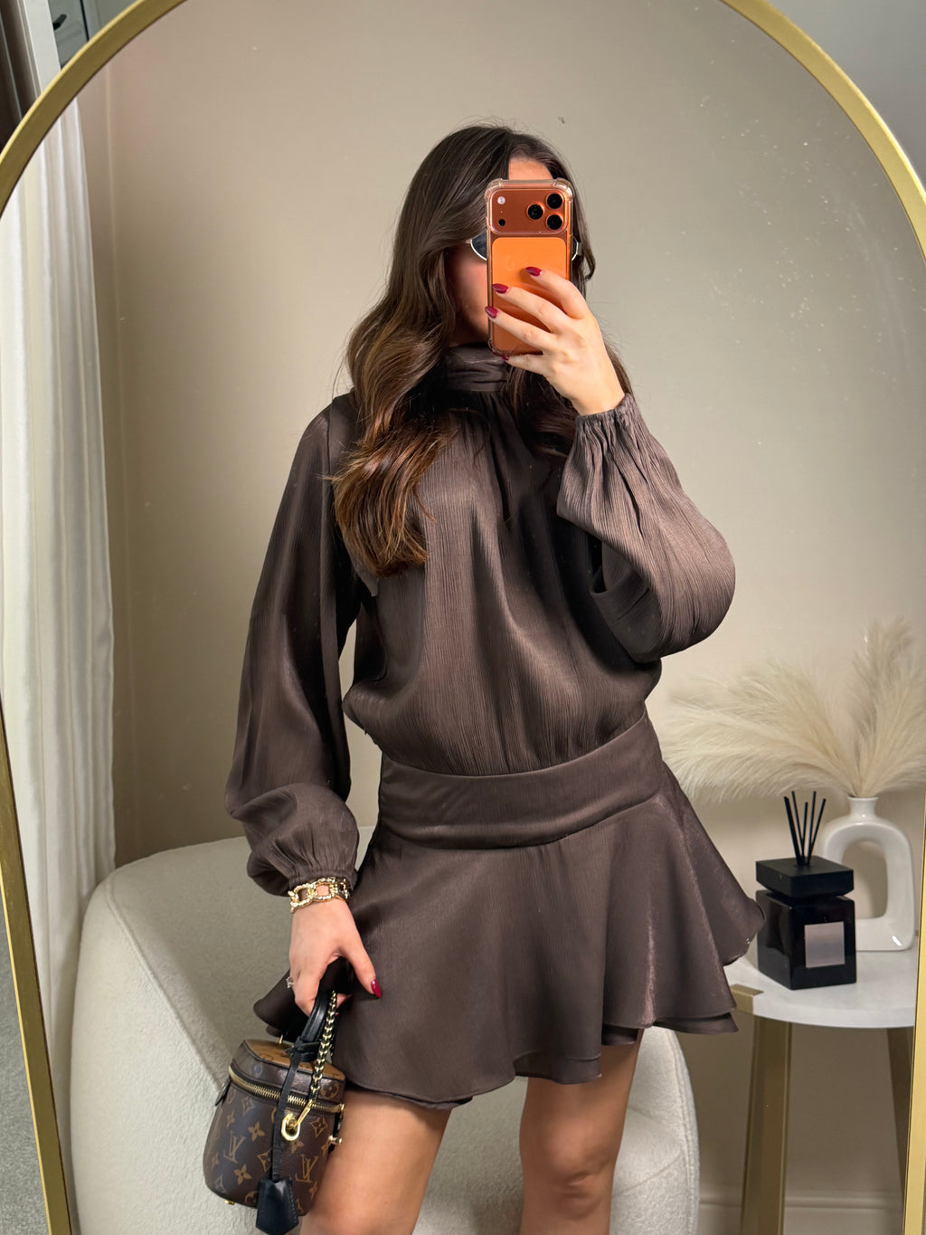 Bowie Chocolate Dress