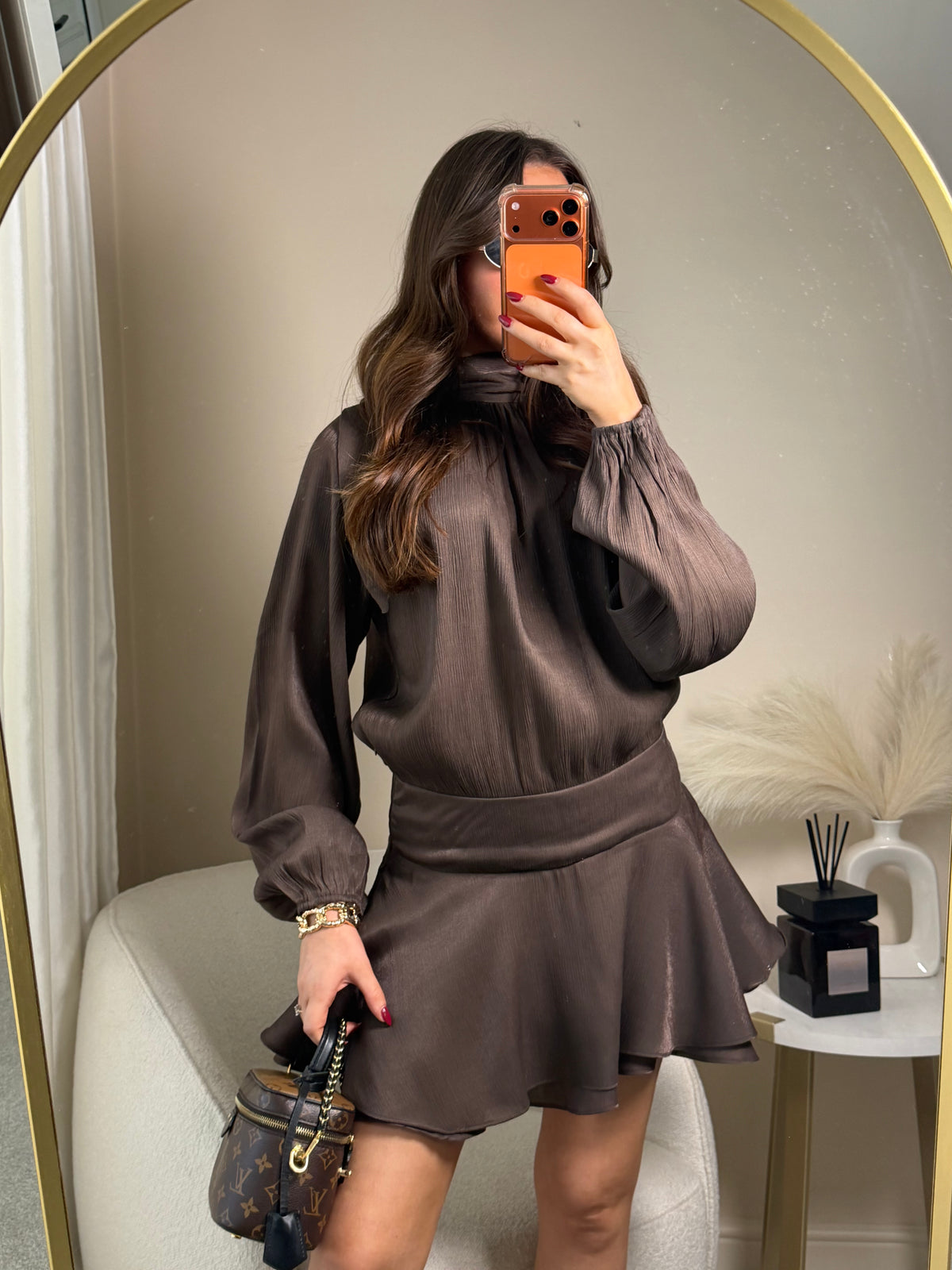 Bowie Chocolate Dress