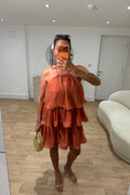 Cassie Ruffle Dress