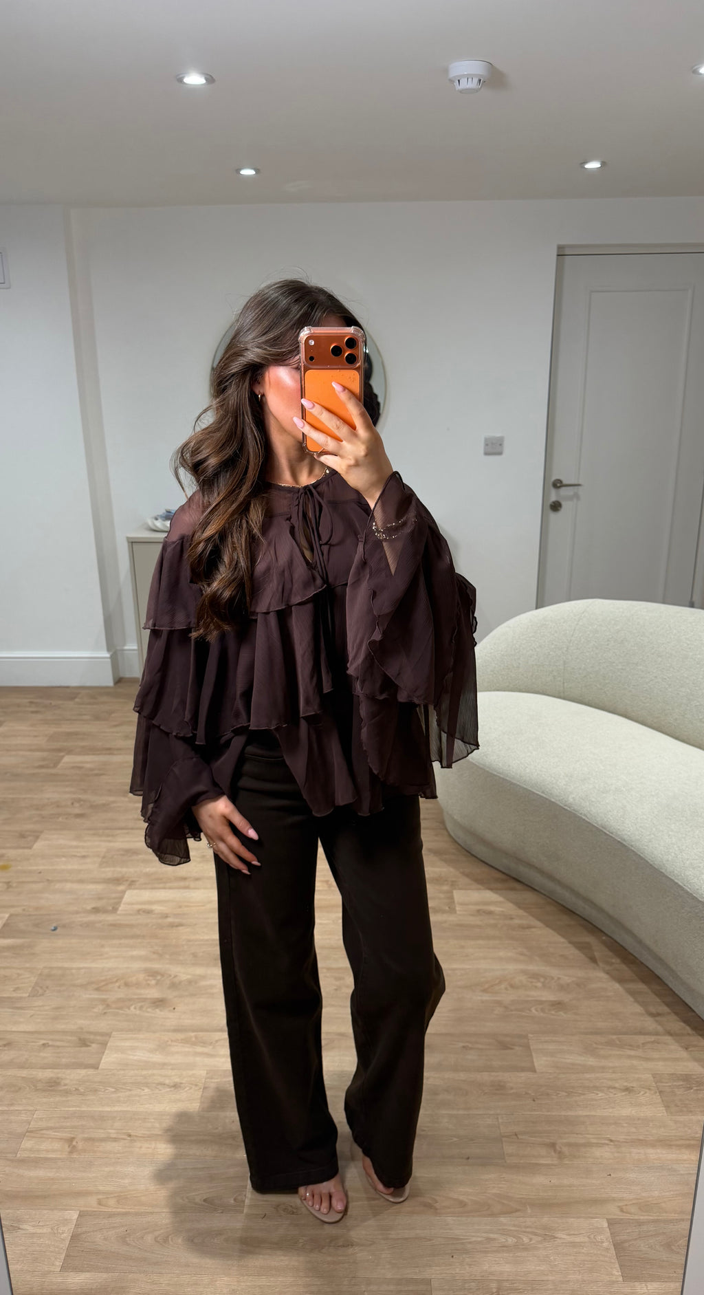 Jess Ruffle Blouse