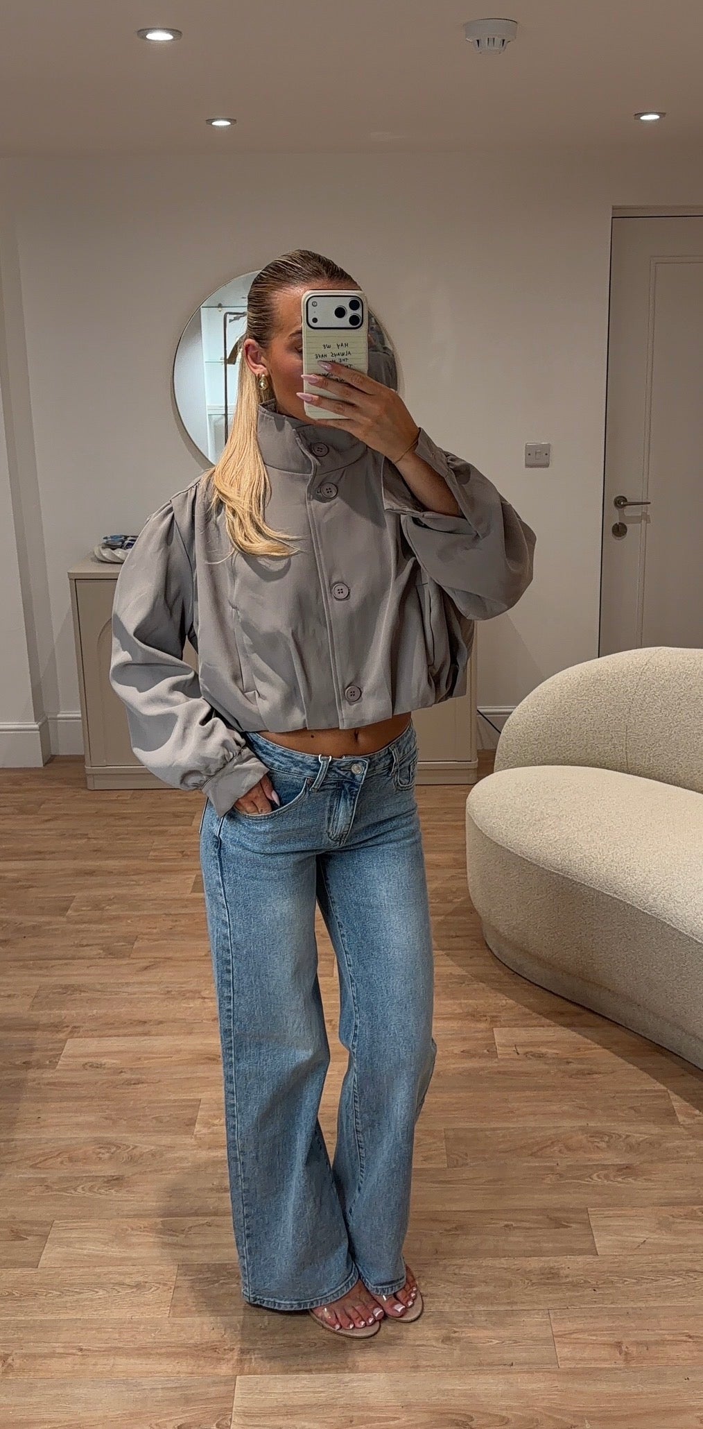Macy Funnel Neck Jacket