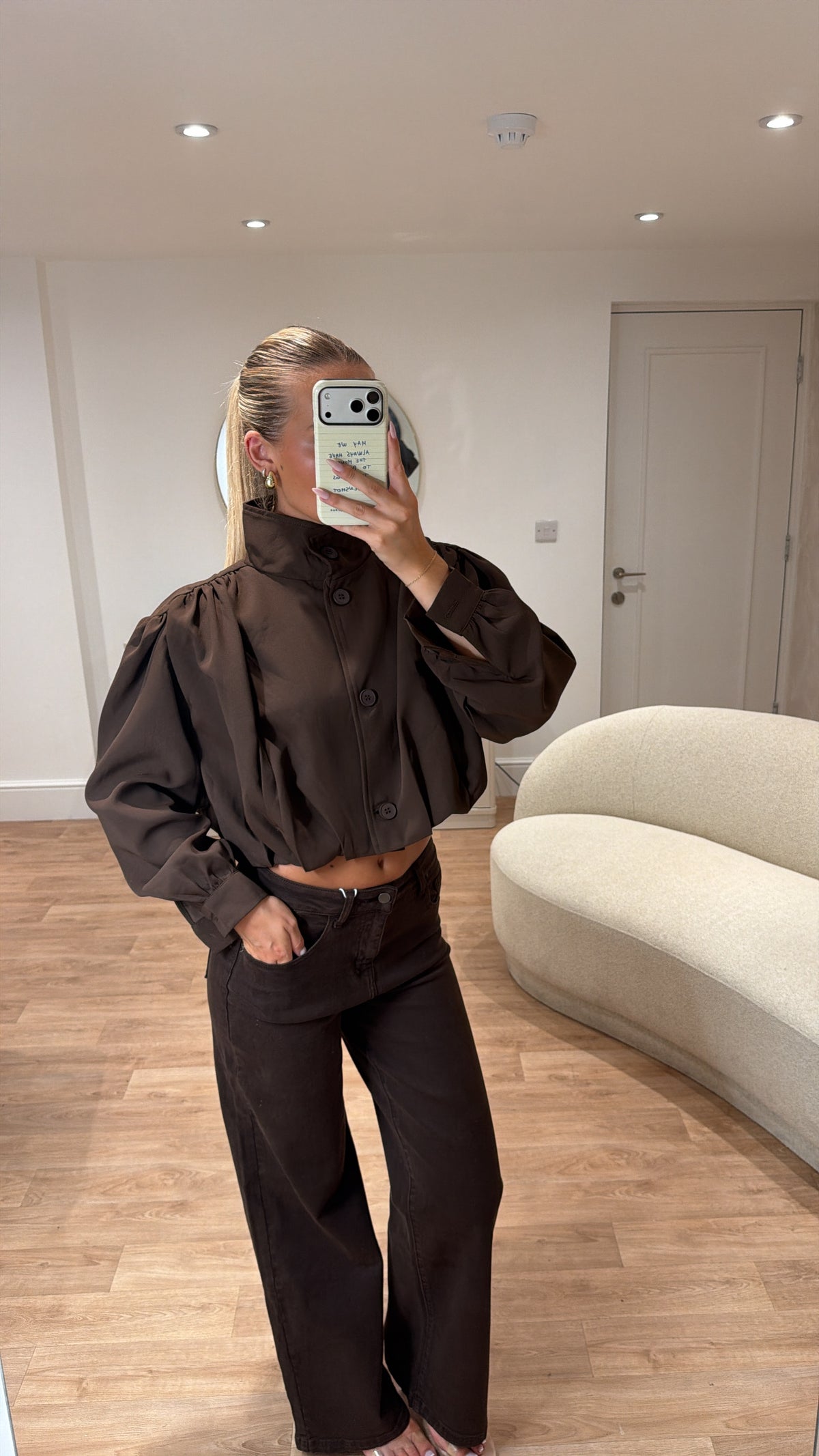 Macy Funnel Neck Jacket