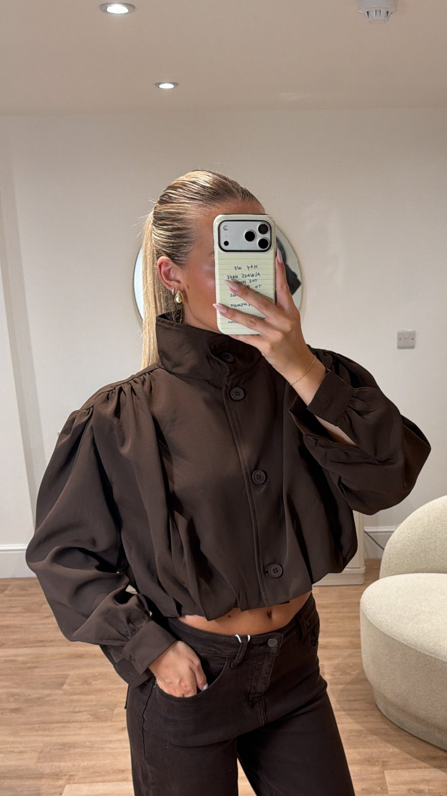 Macy Funnel Neck Jacket