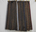 Leah Leopard & Stripe Detail Trousers