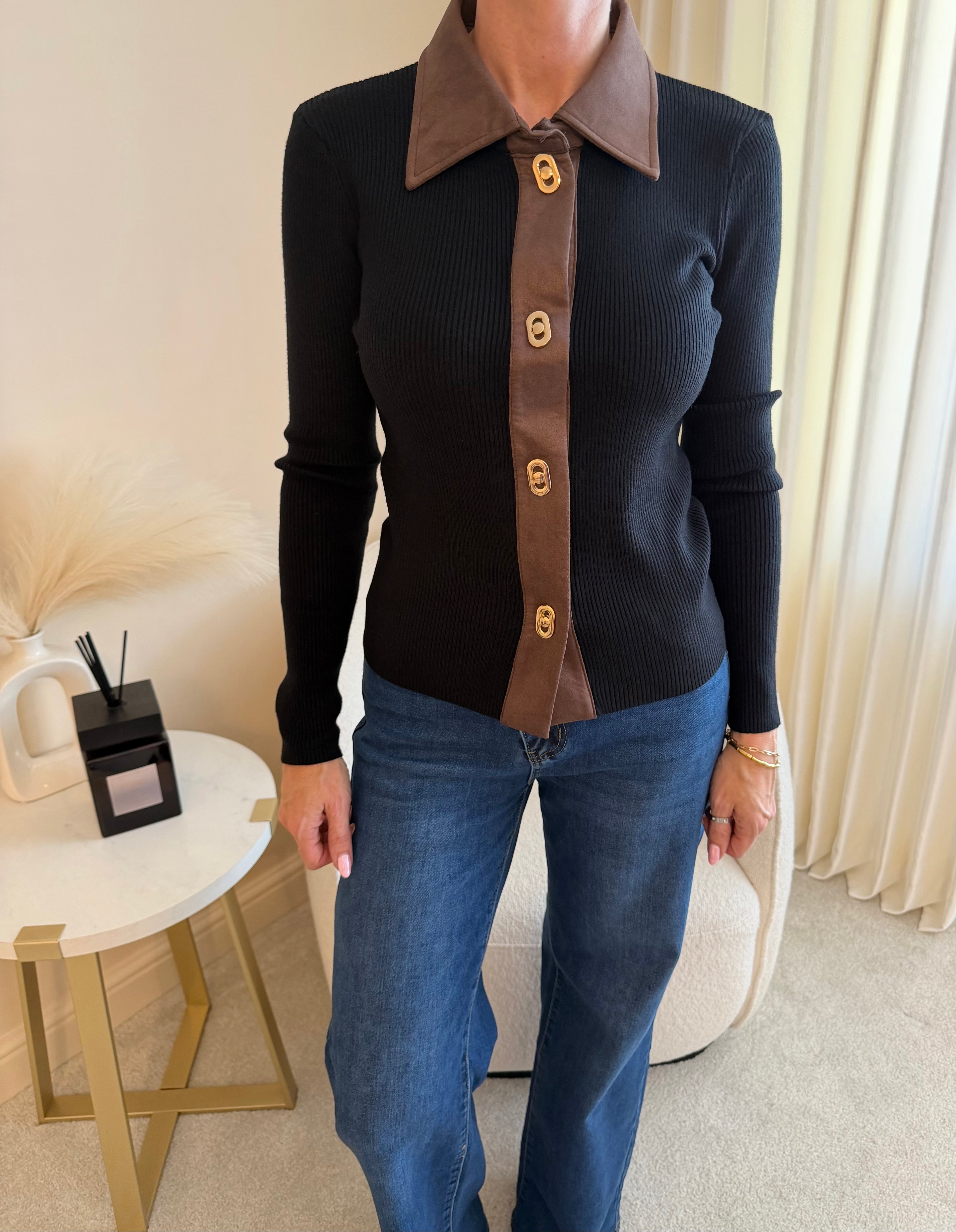 Aspen Long Sleeve Knit Top