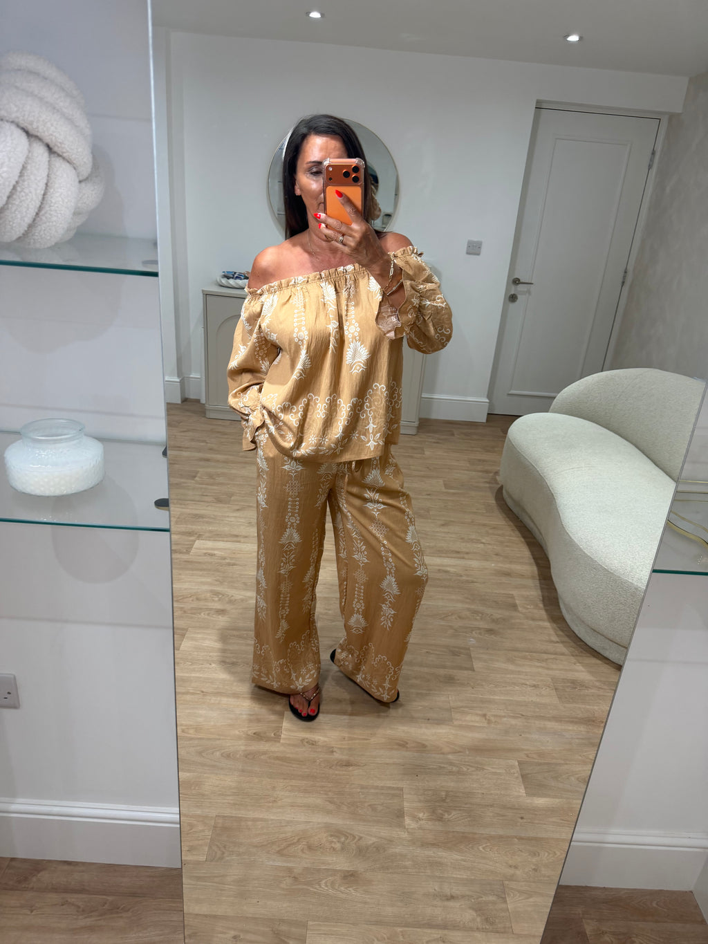 Bardot style Co Ordinate