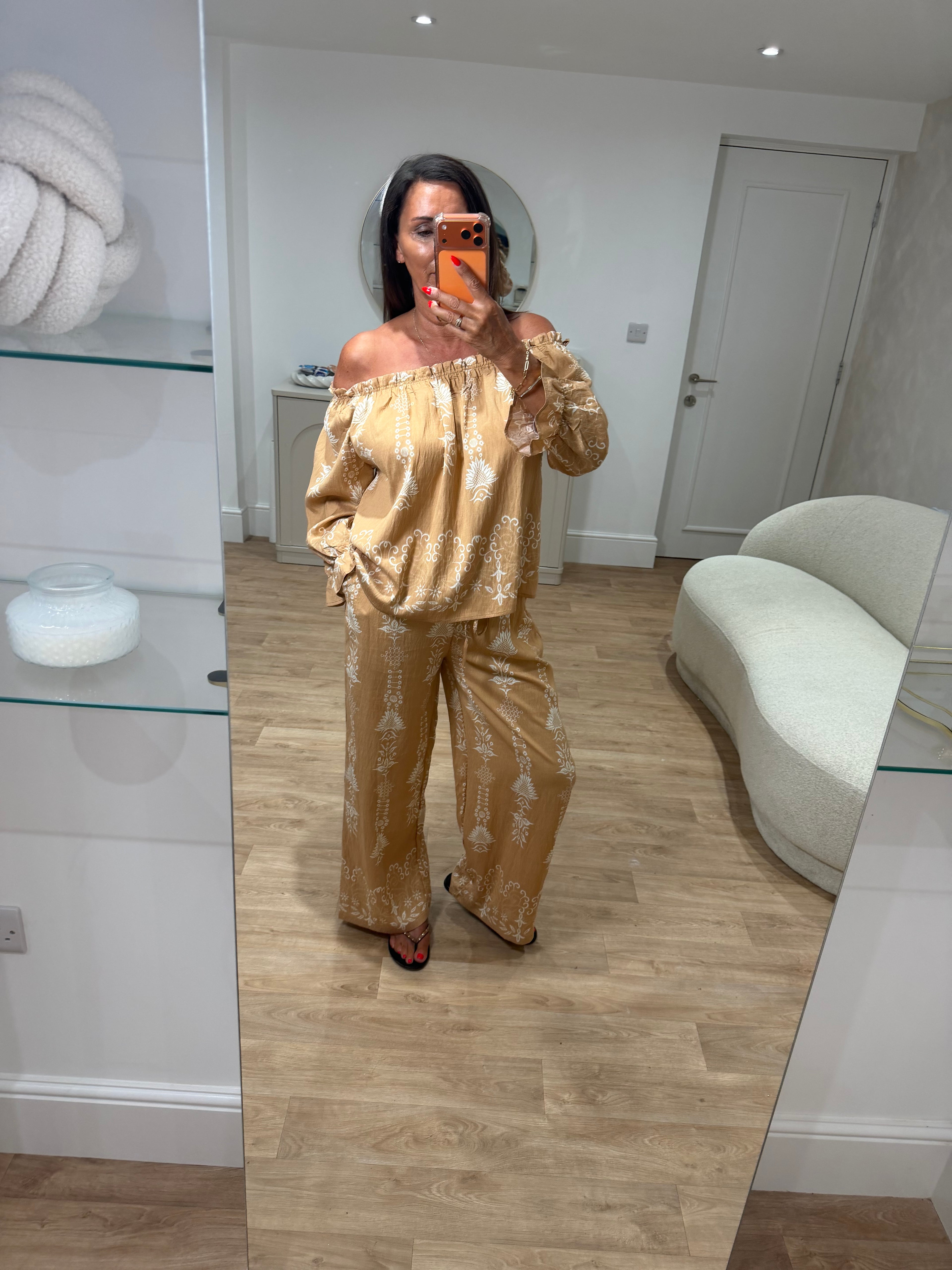 Bardot style Co Ordinate