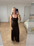 Lucienna Chocolate Dress
