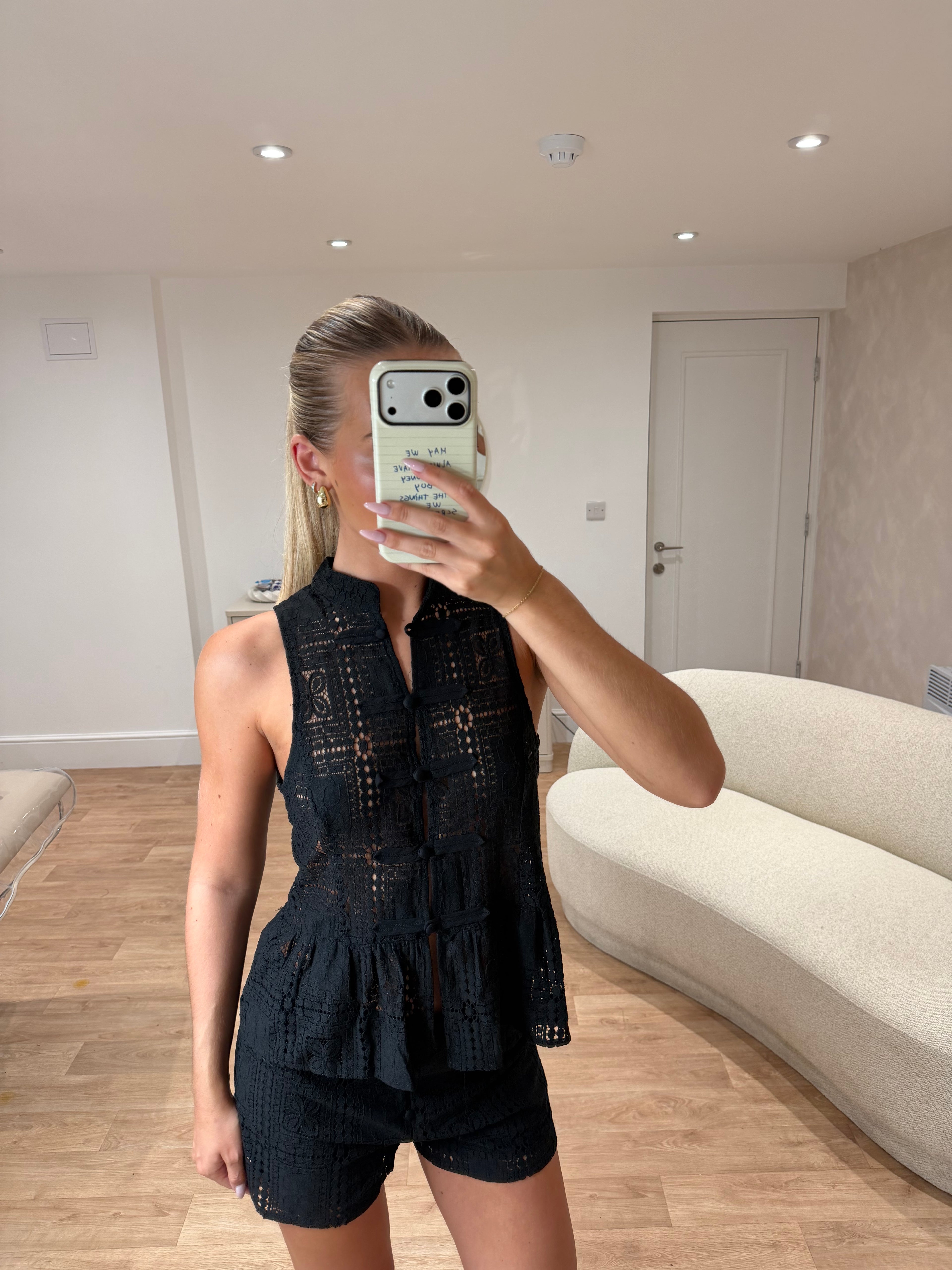Ebony Black Co-ord