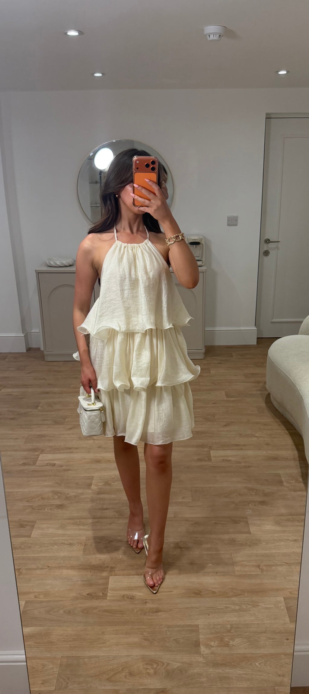 Cassie Ruffle Dress