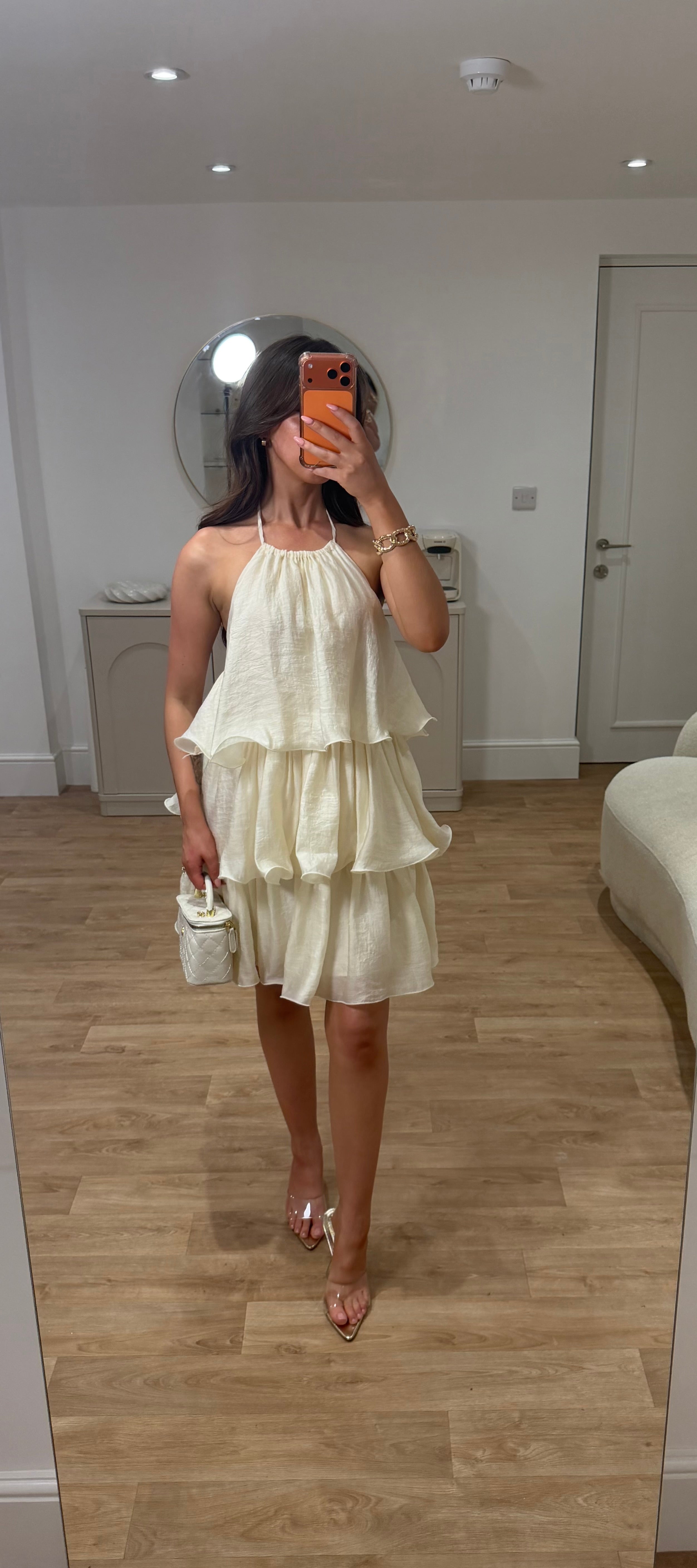 Cassie Ruffle Dress