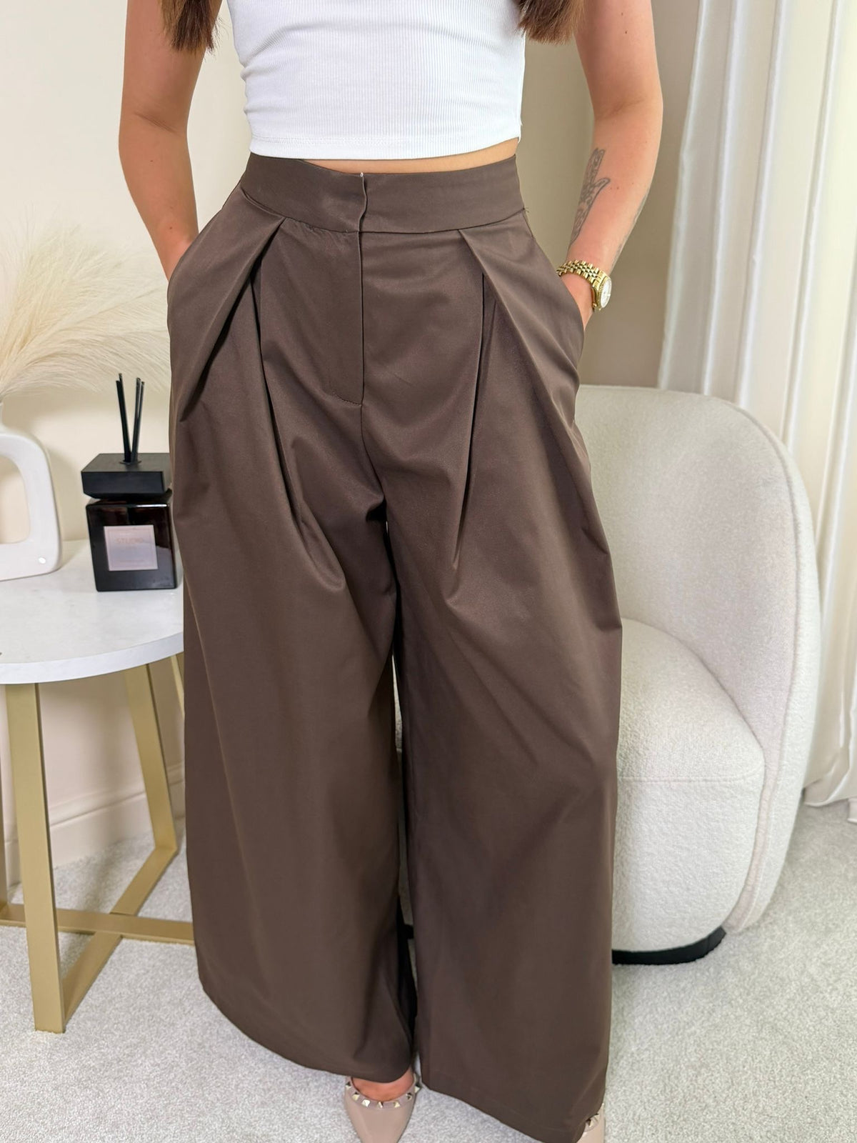 Opal Wide leg Trousers
