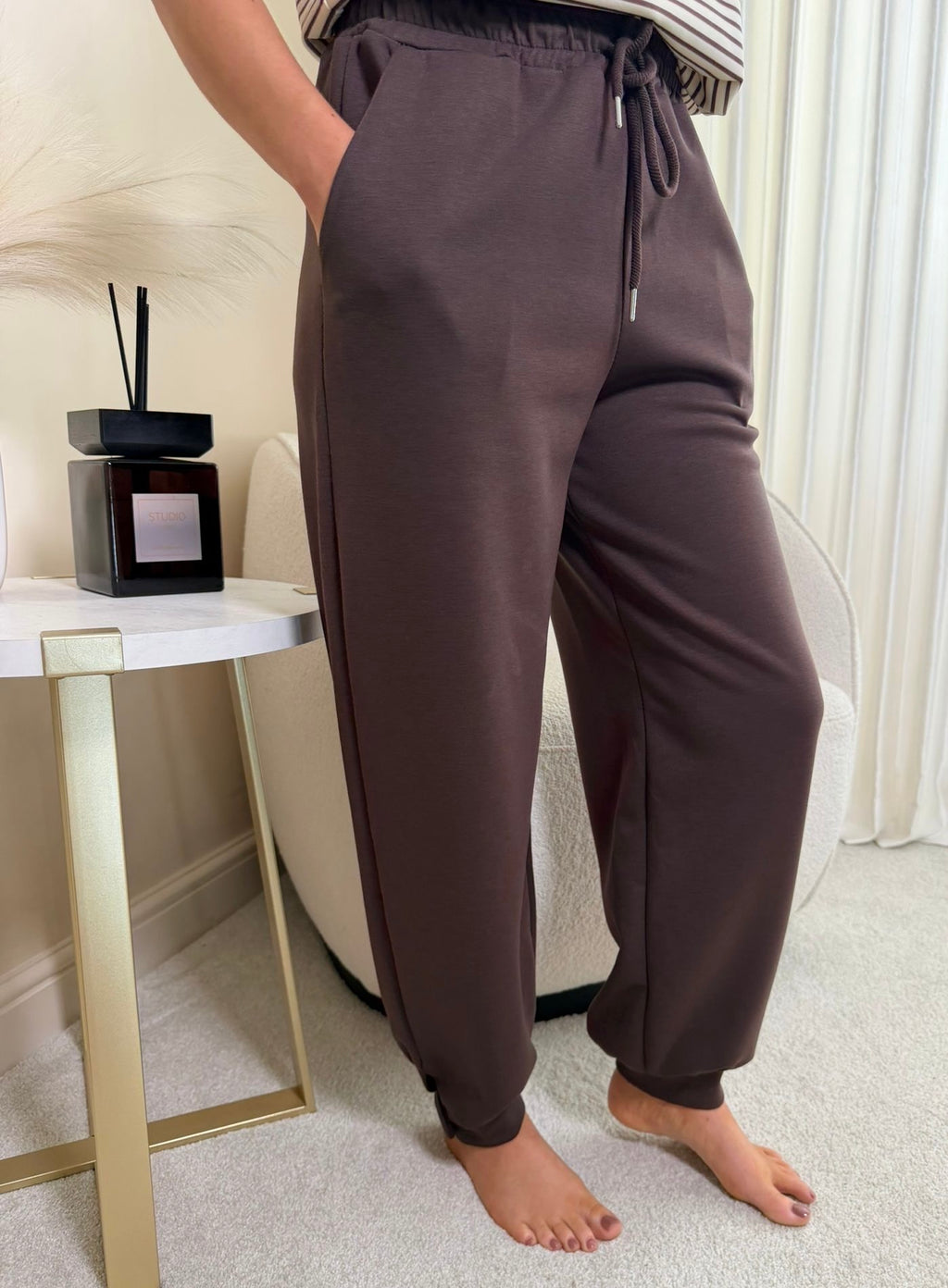 Lilian Cuff Bottom Joggers