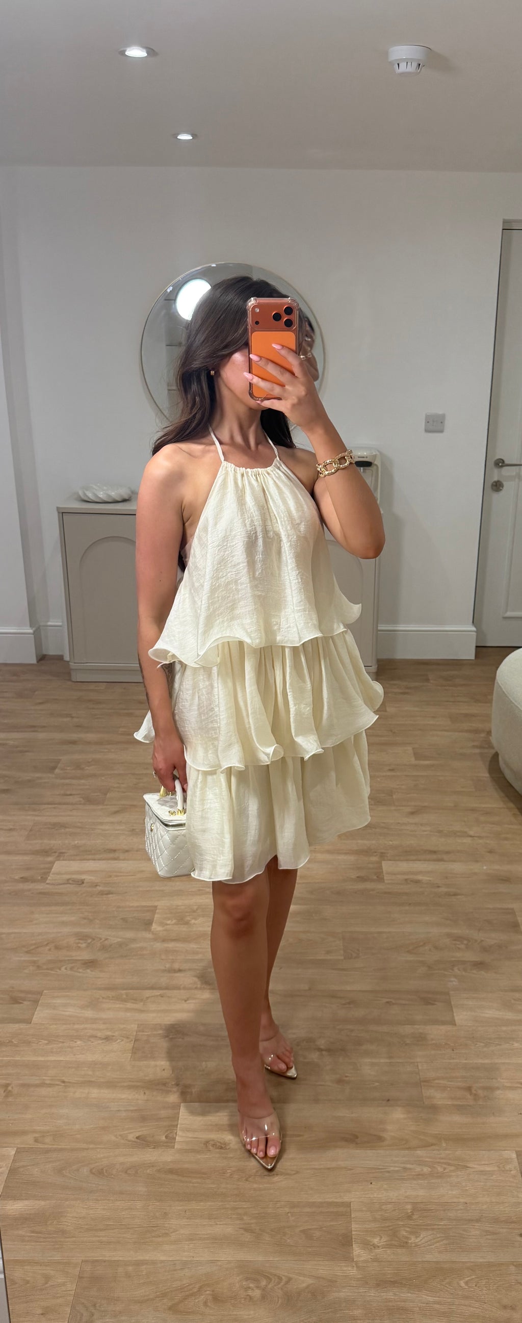 Cassie Ruffle Dress
