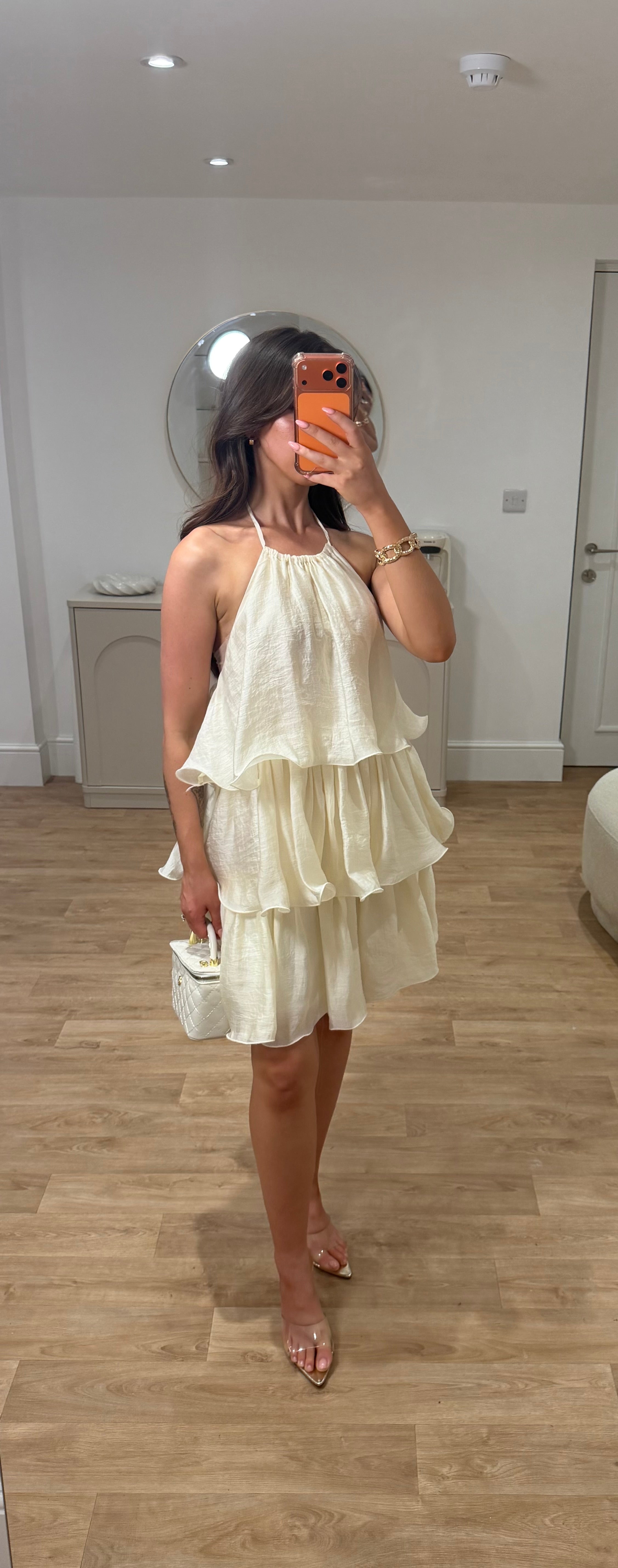 Cassie Ruffle Dress