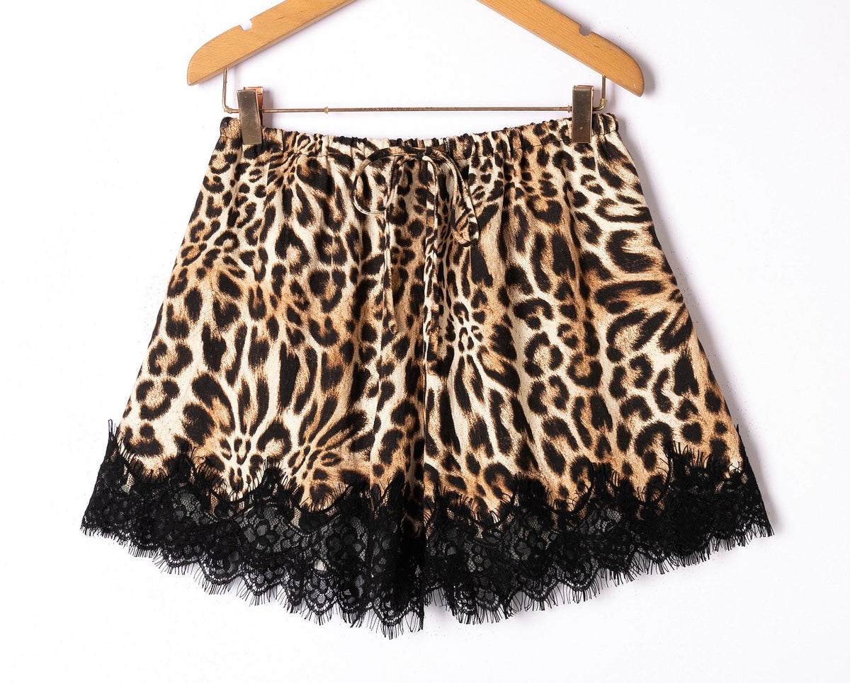 Vivi Animal Print Shorts
