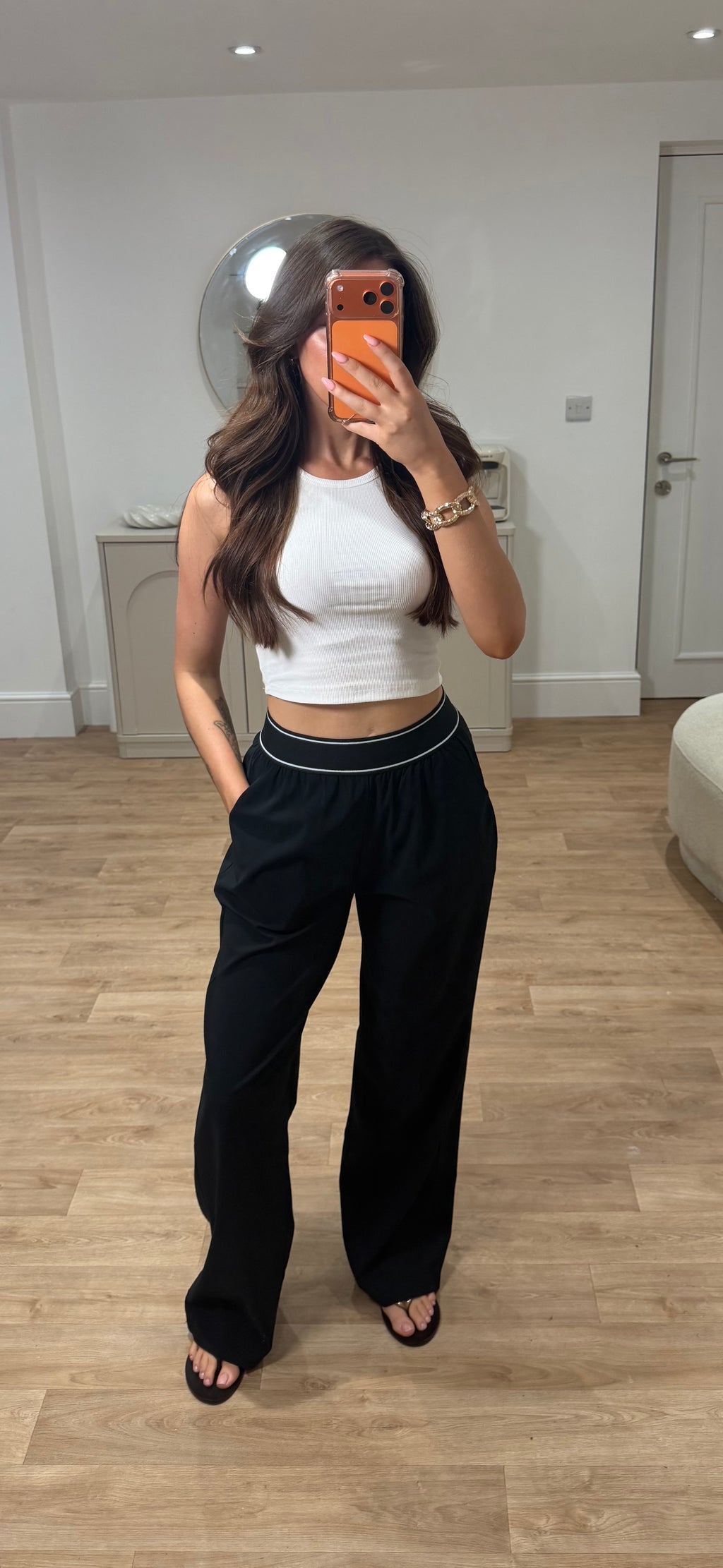 Alia Elastic Waist Band Trousers
