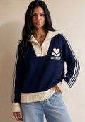Amour Half Zip Wool Jumper