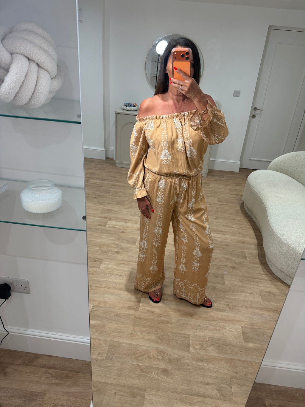 Bardot style Co Ordinate