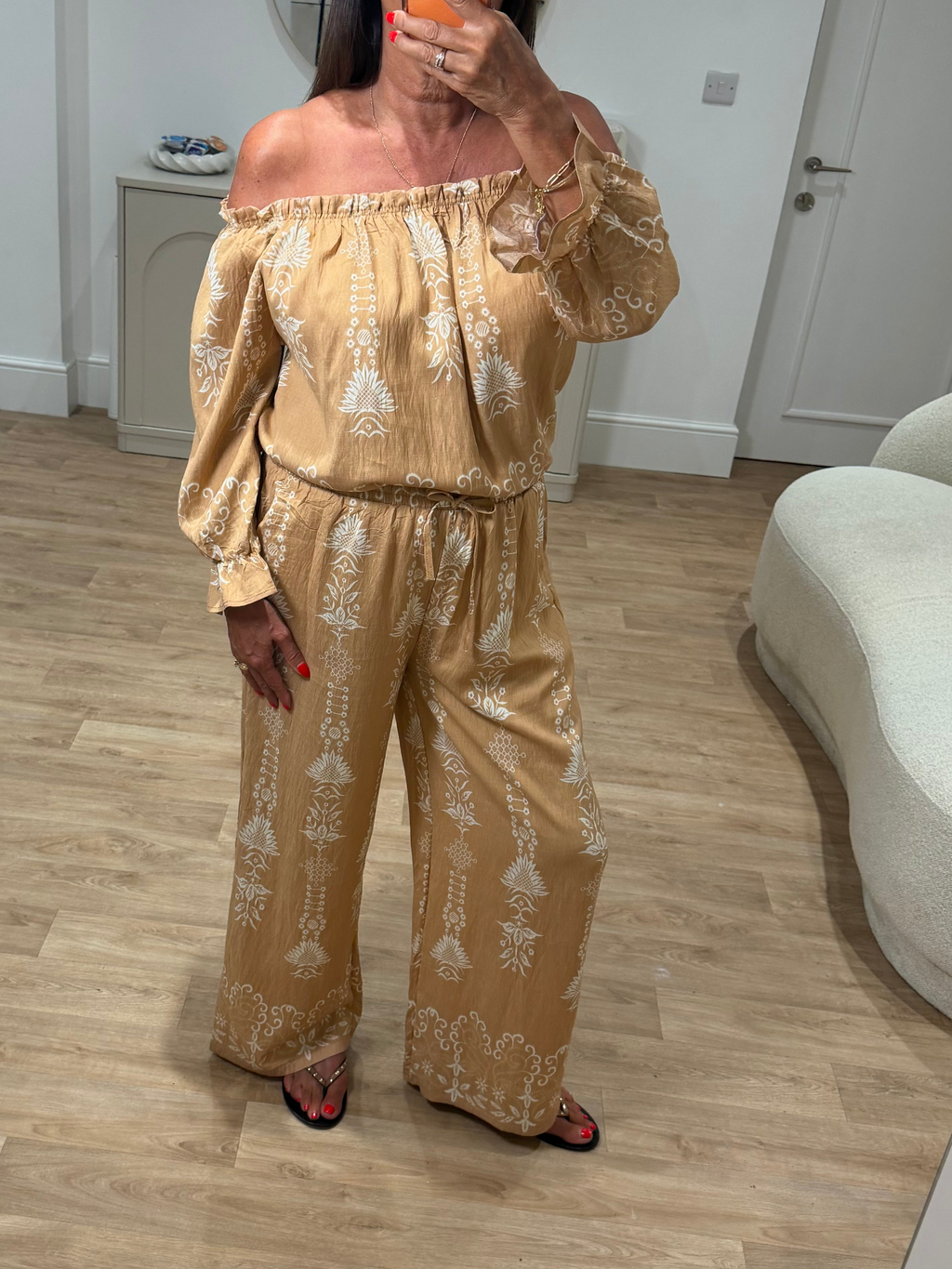 Bardot style Co Ordinate