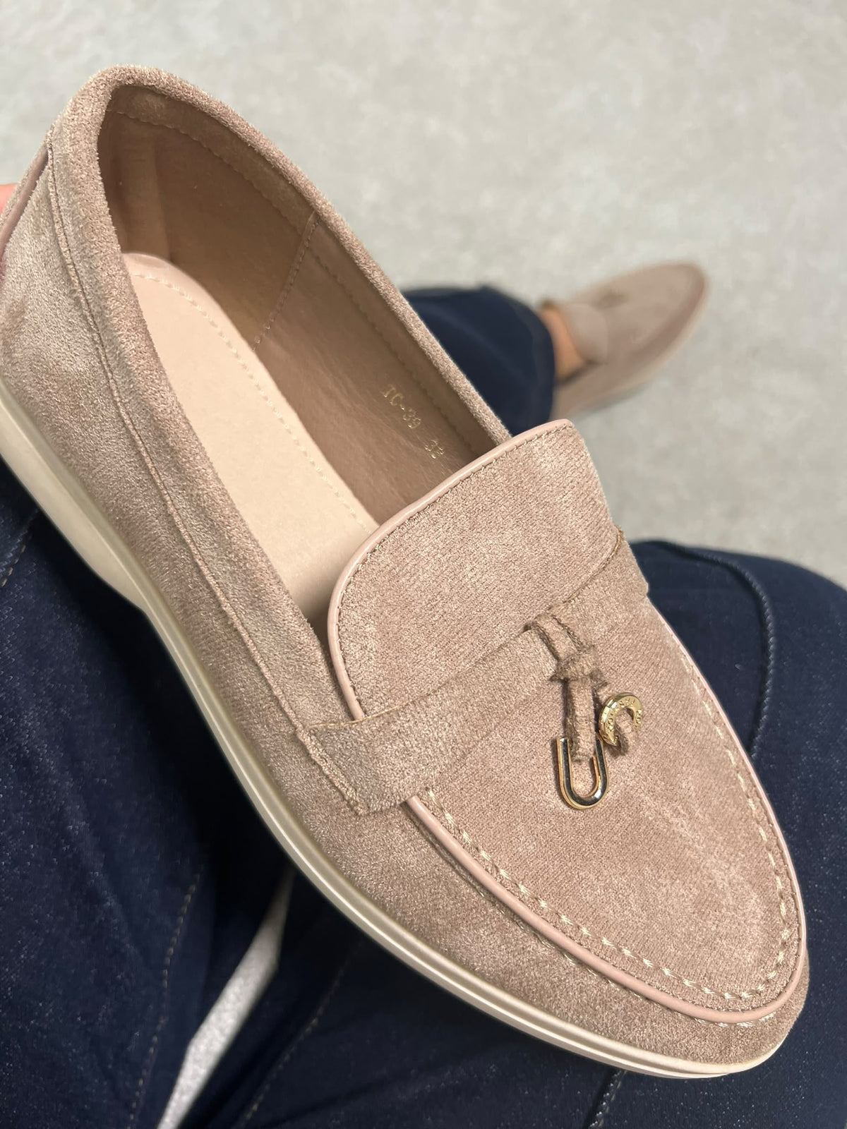 Nicky Women’s Taupe Slip on Loafer - Shoes