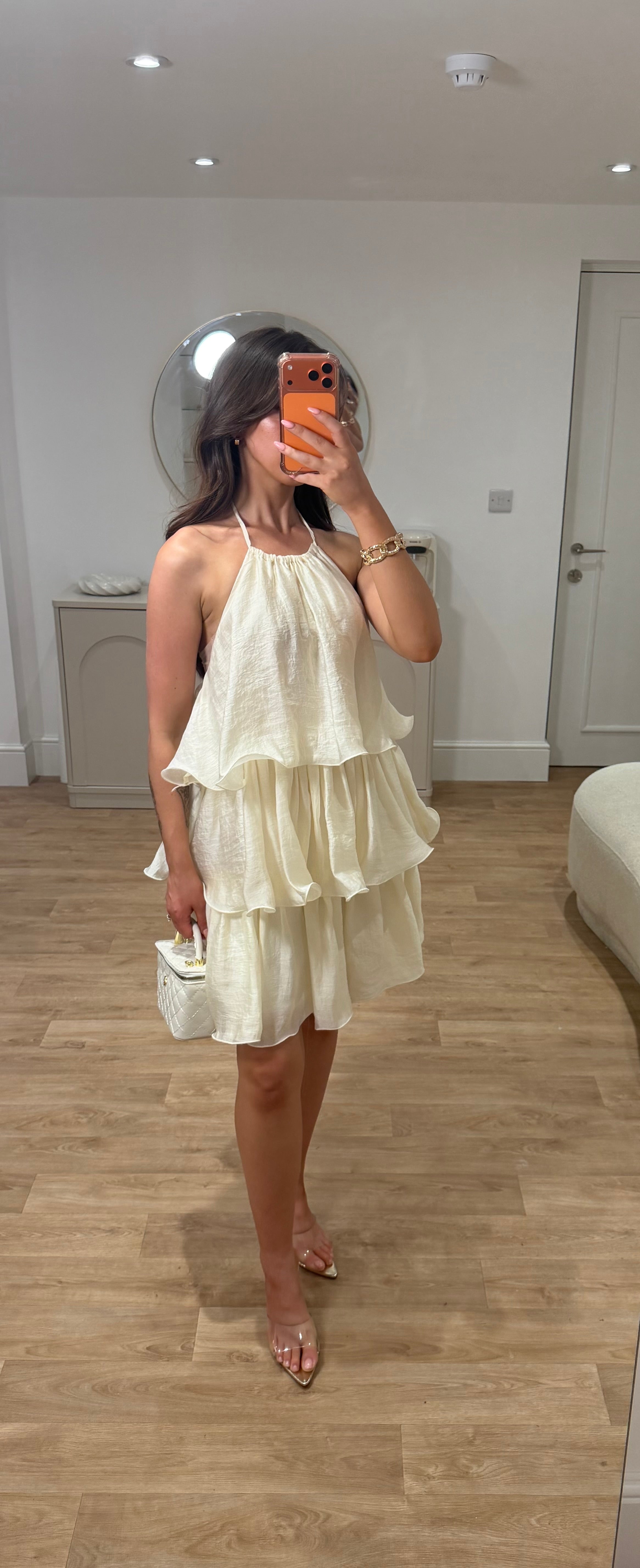 Cassie Ruffle Dress