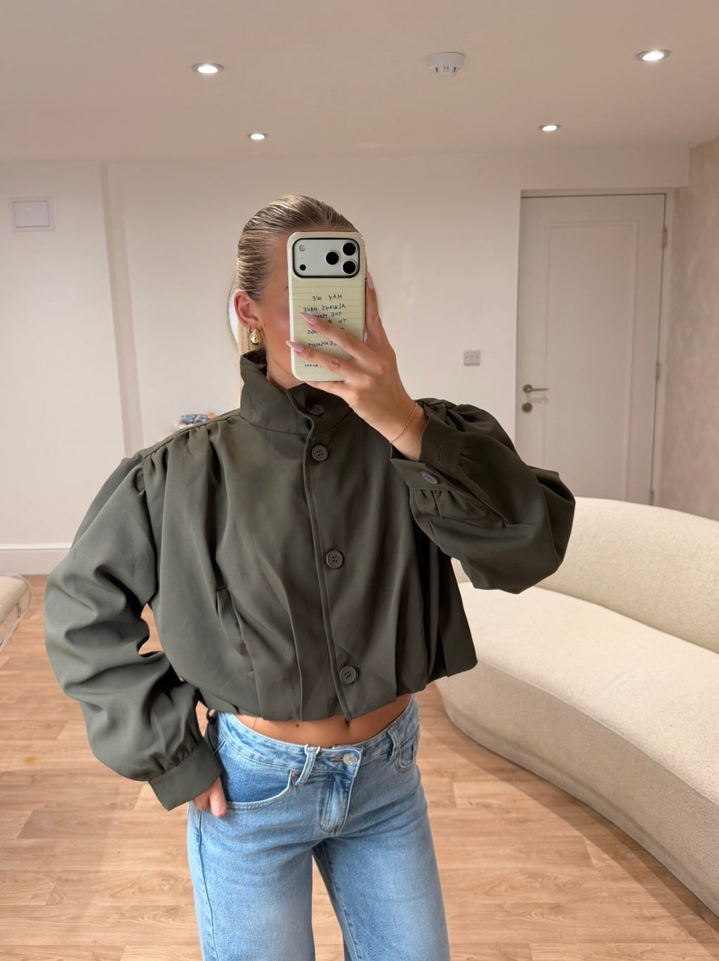 Macy Funnel Neck Jacket