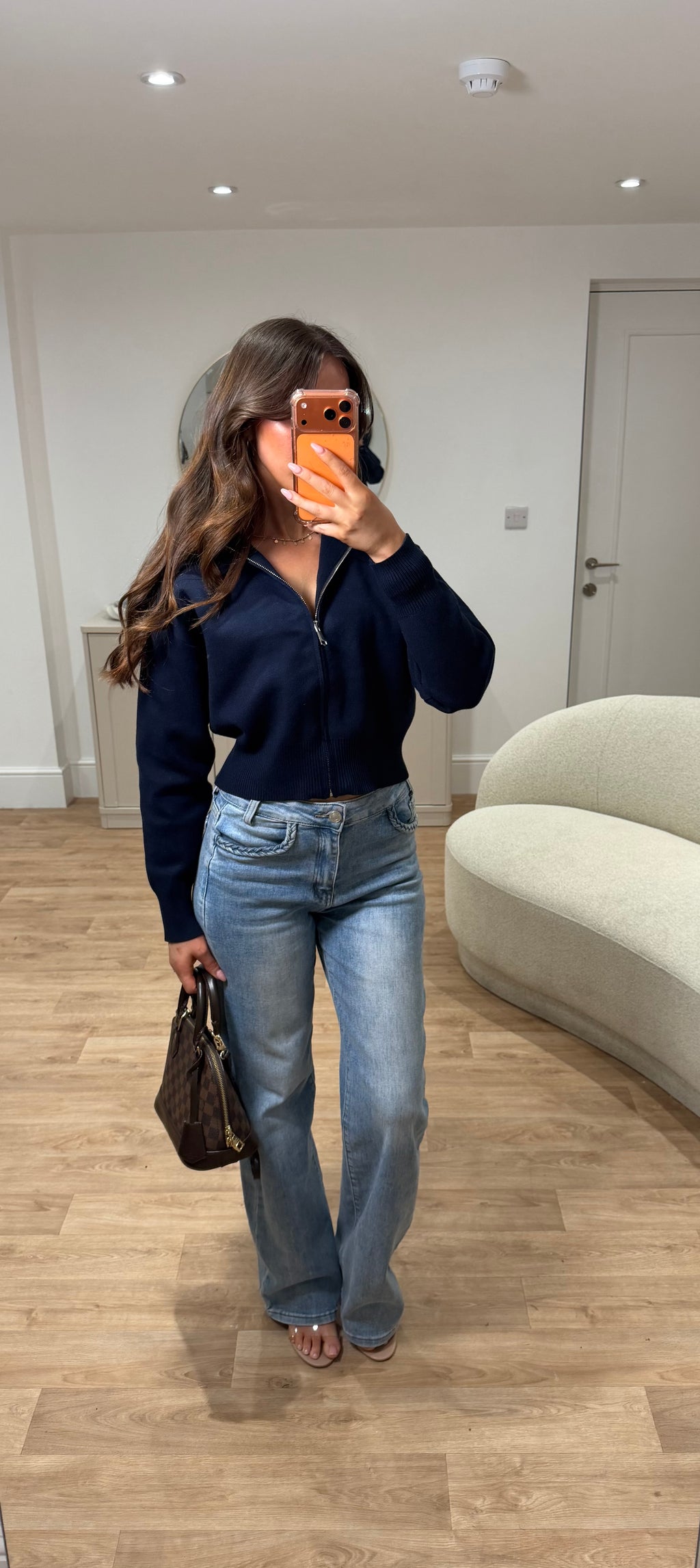 Connie Zip up Jumper