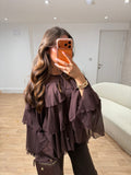 Jess Ruffle Blouse