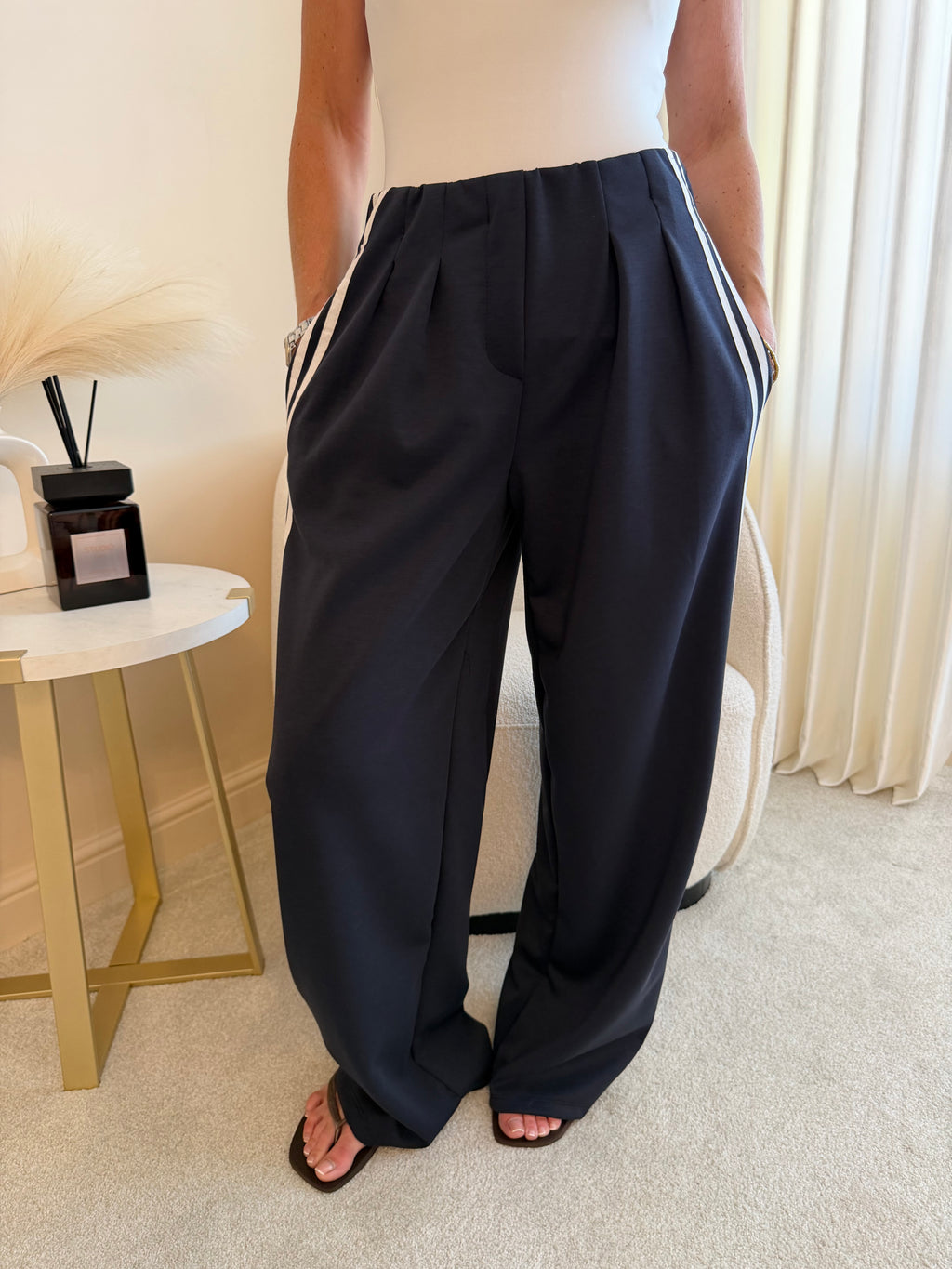 Noah Wide Leg Trousers