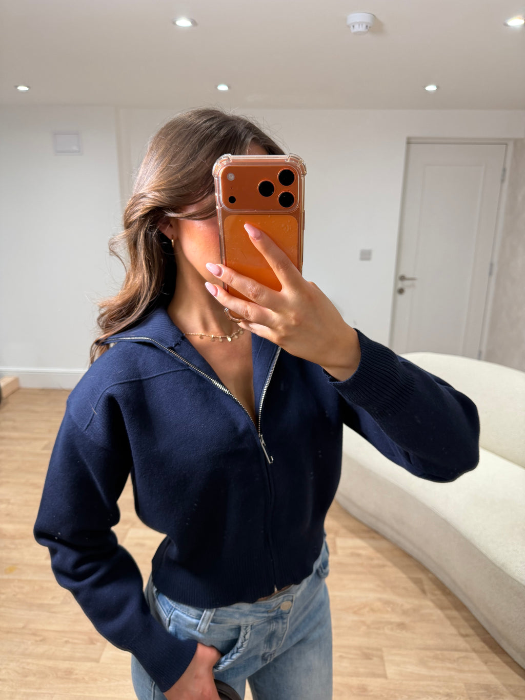 Connie Zip up Jumper