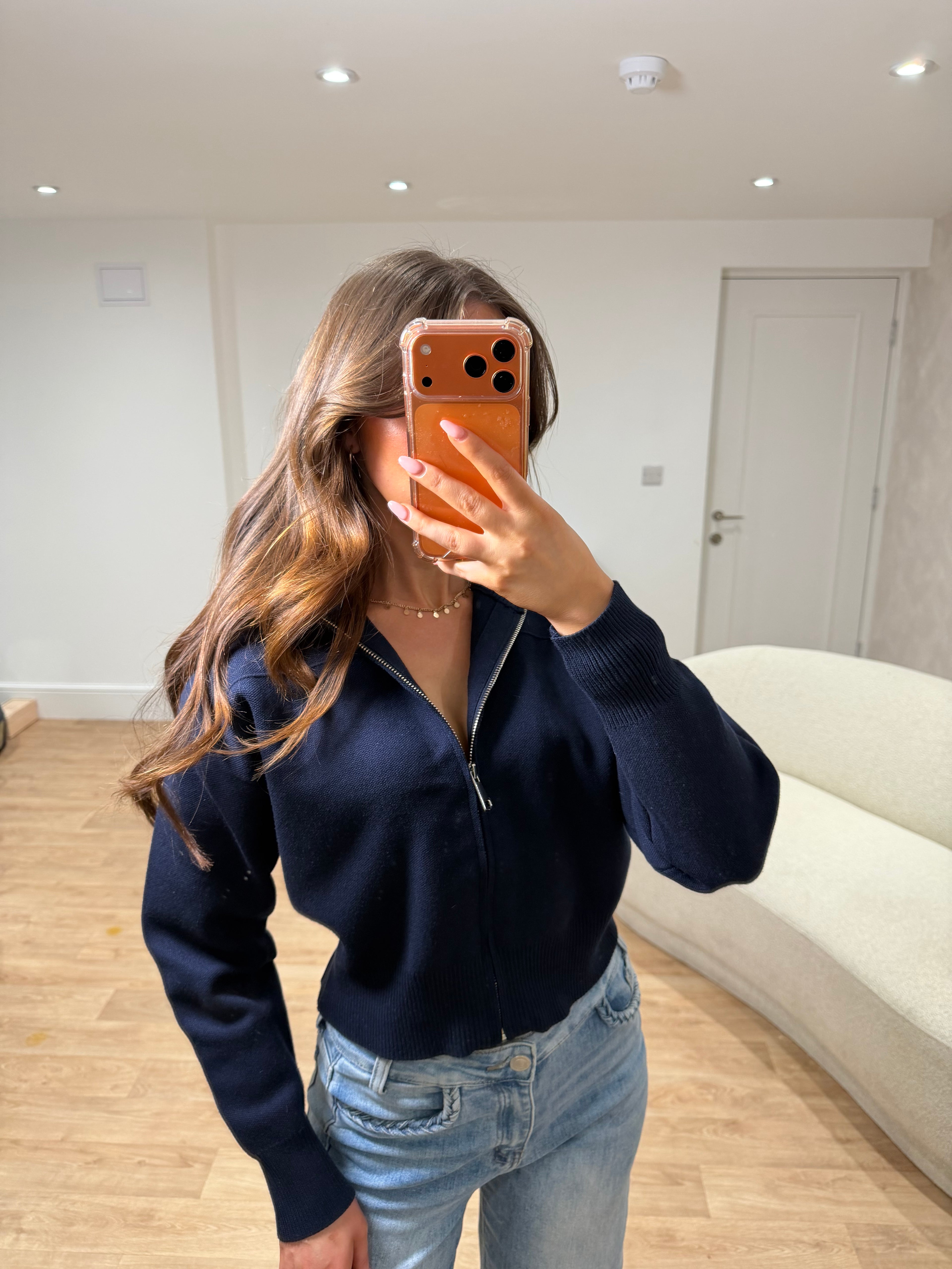 Connie Zip up Jumper