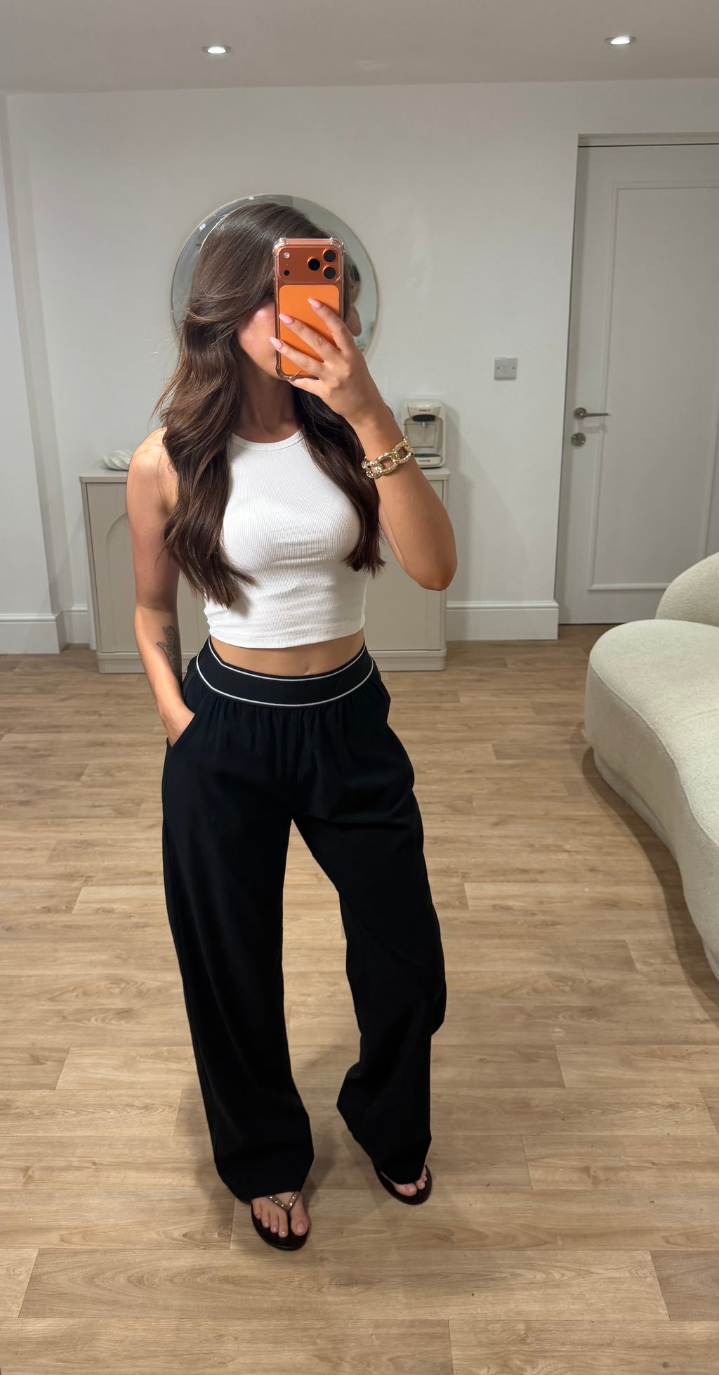 Alia Elastic Waist Band Trousers