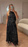 Leonie Leopard Skirt & Top Co-ord